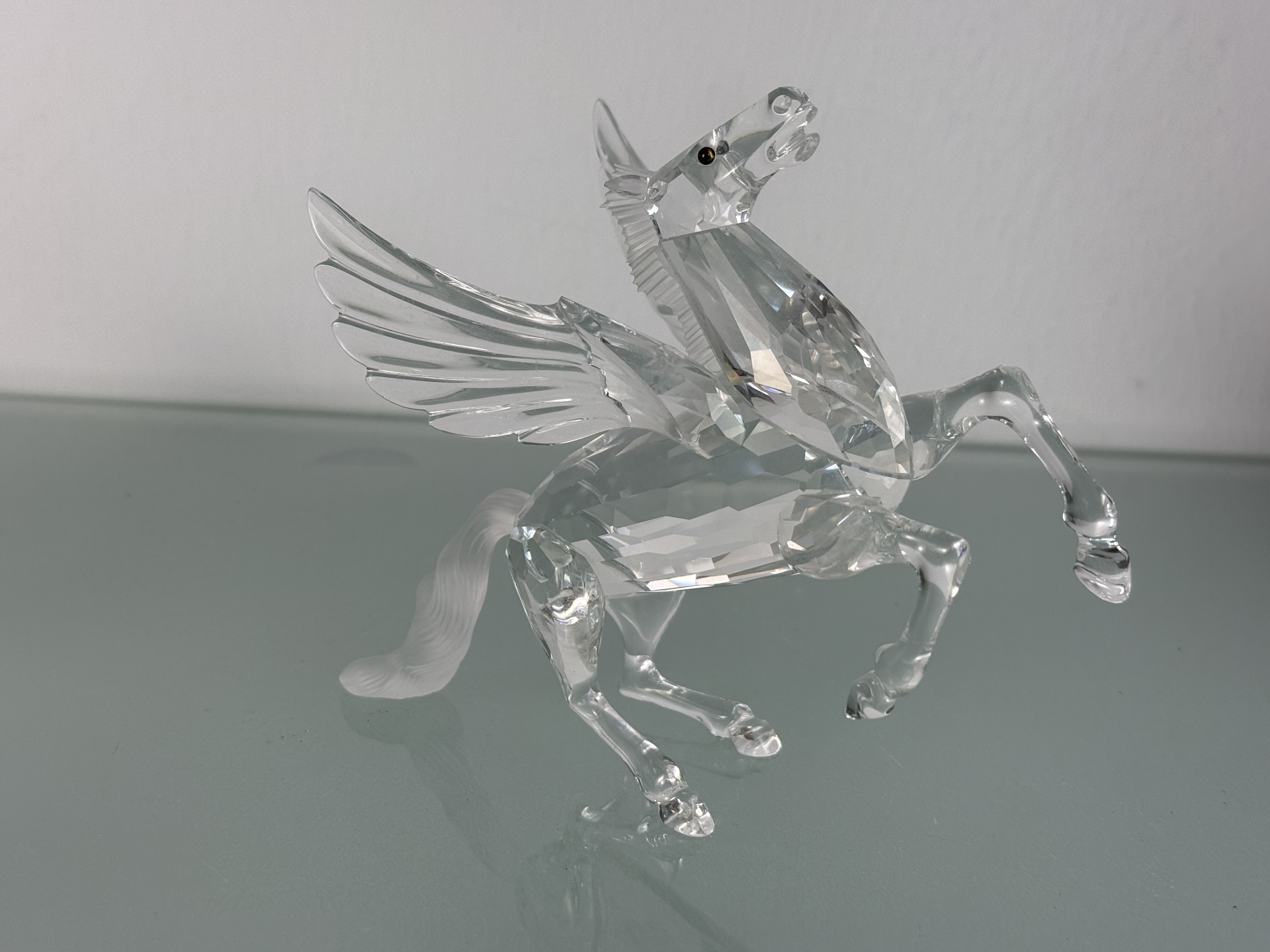 Swarovski Figur Kristall 216327 Jahresfigur Pegasus 12,5 cm. Top Zustand 