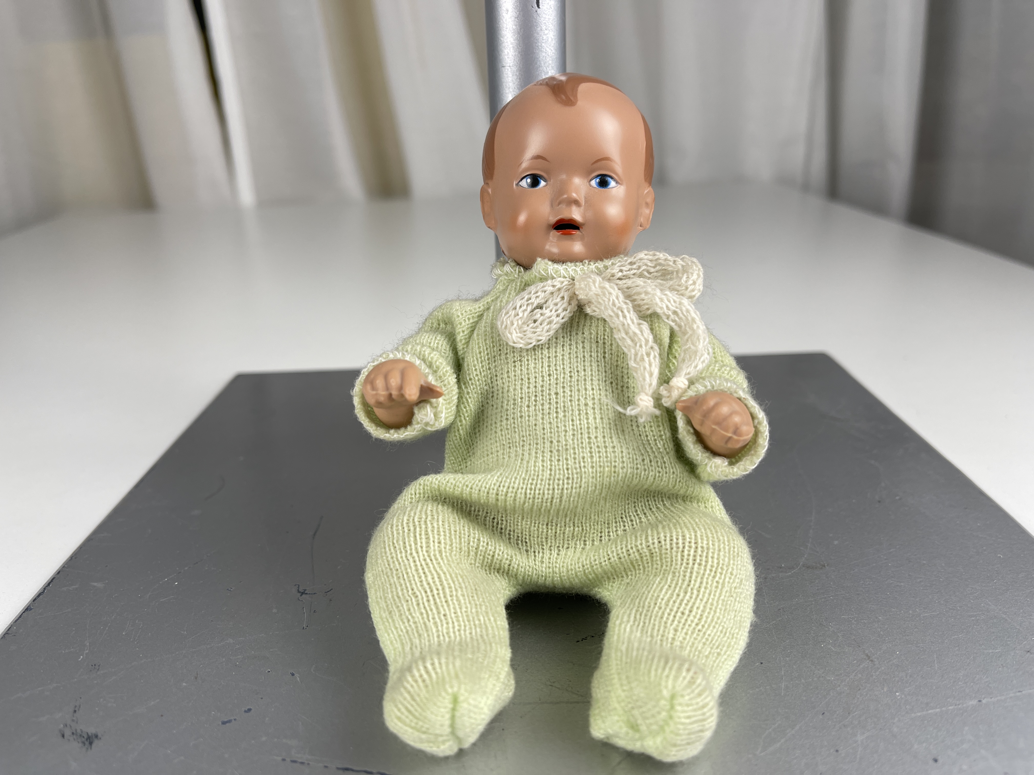 Schildkrötpuppe Tortulon Puppe 16 cm. Top Zustand. 