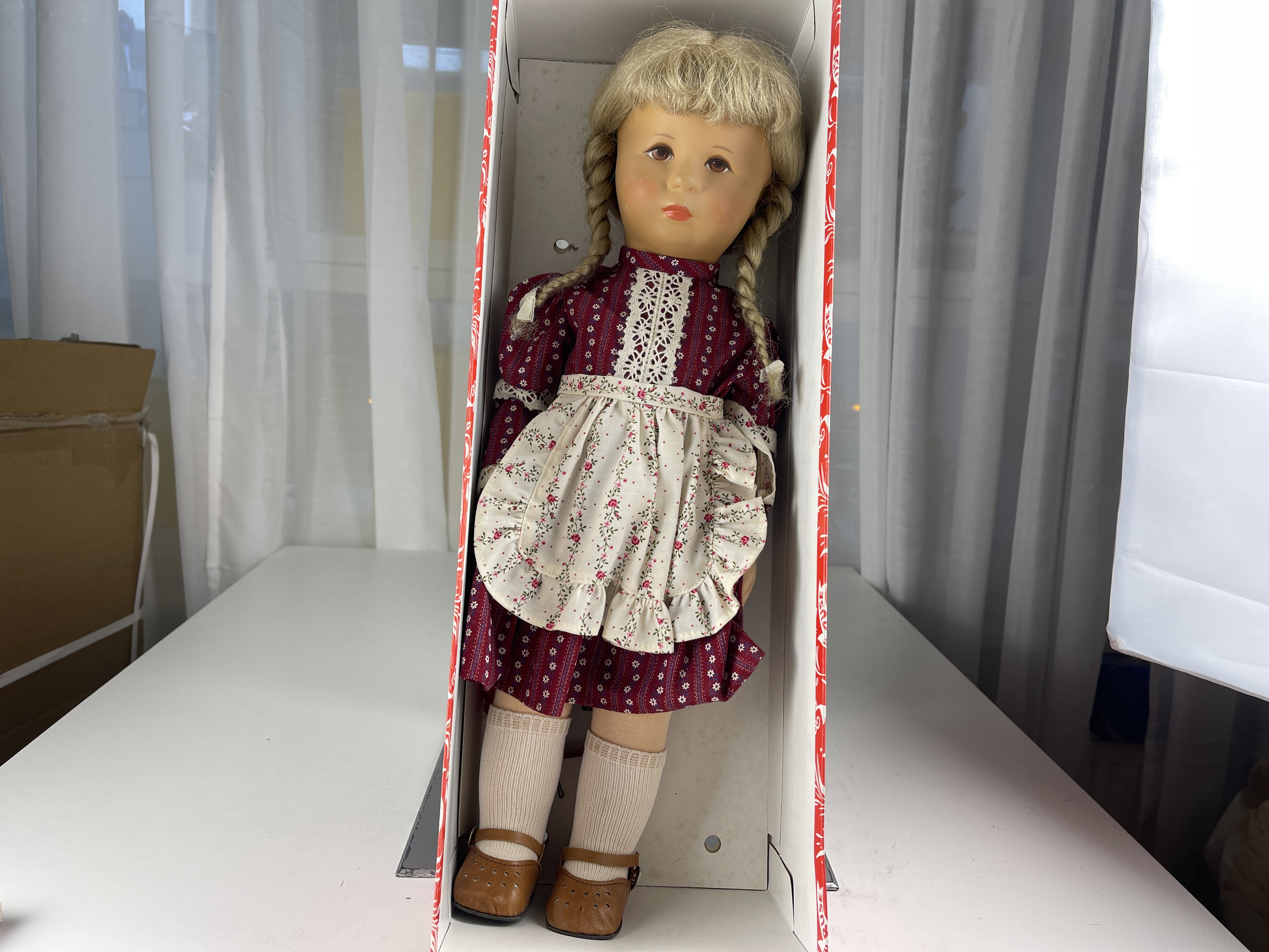 Künstlerpuppe Käthe Kruse Puppe 47 cm. Top Zustand 