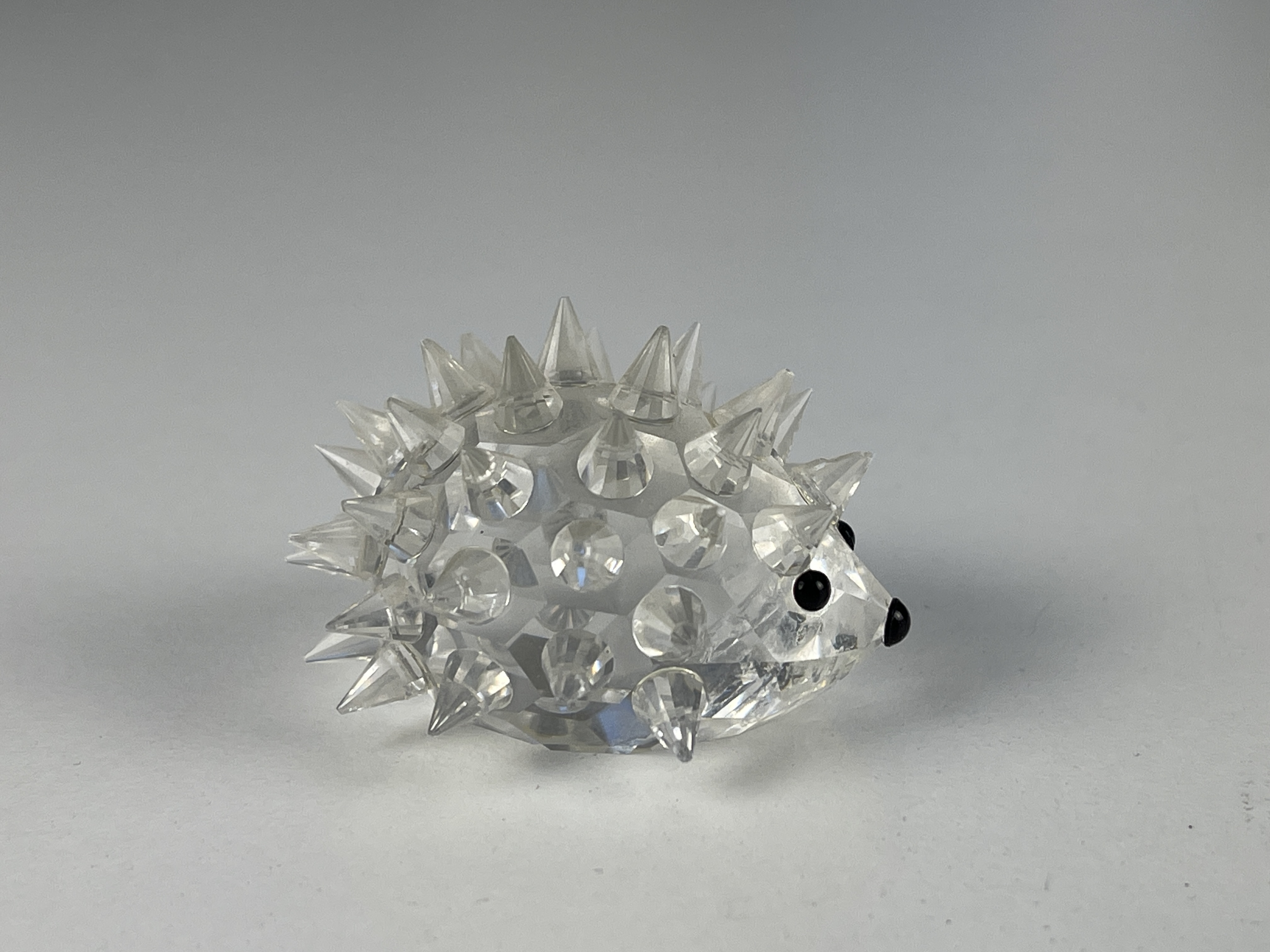  Swarovski 013989 Figur Igel 4 cm. Top Zustand   