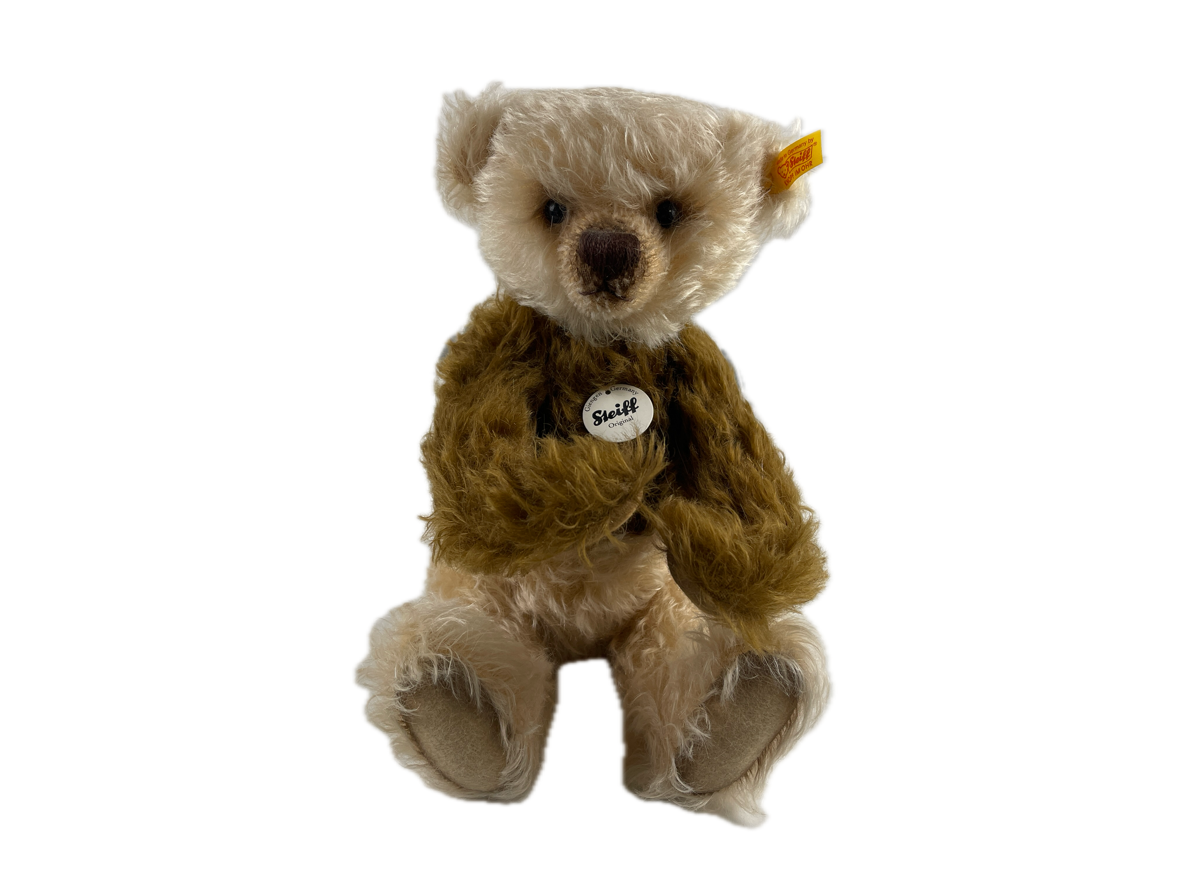 Steiff Tier 001017 Latte Macchiato Teddybär 32 cm. Top Zustand  