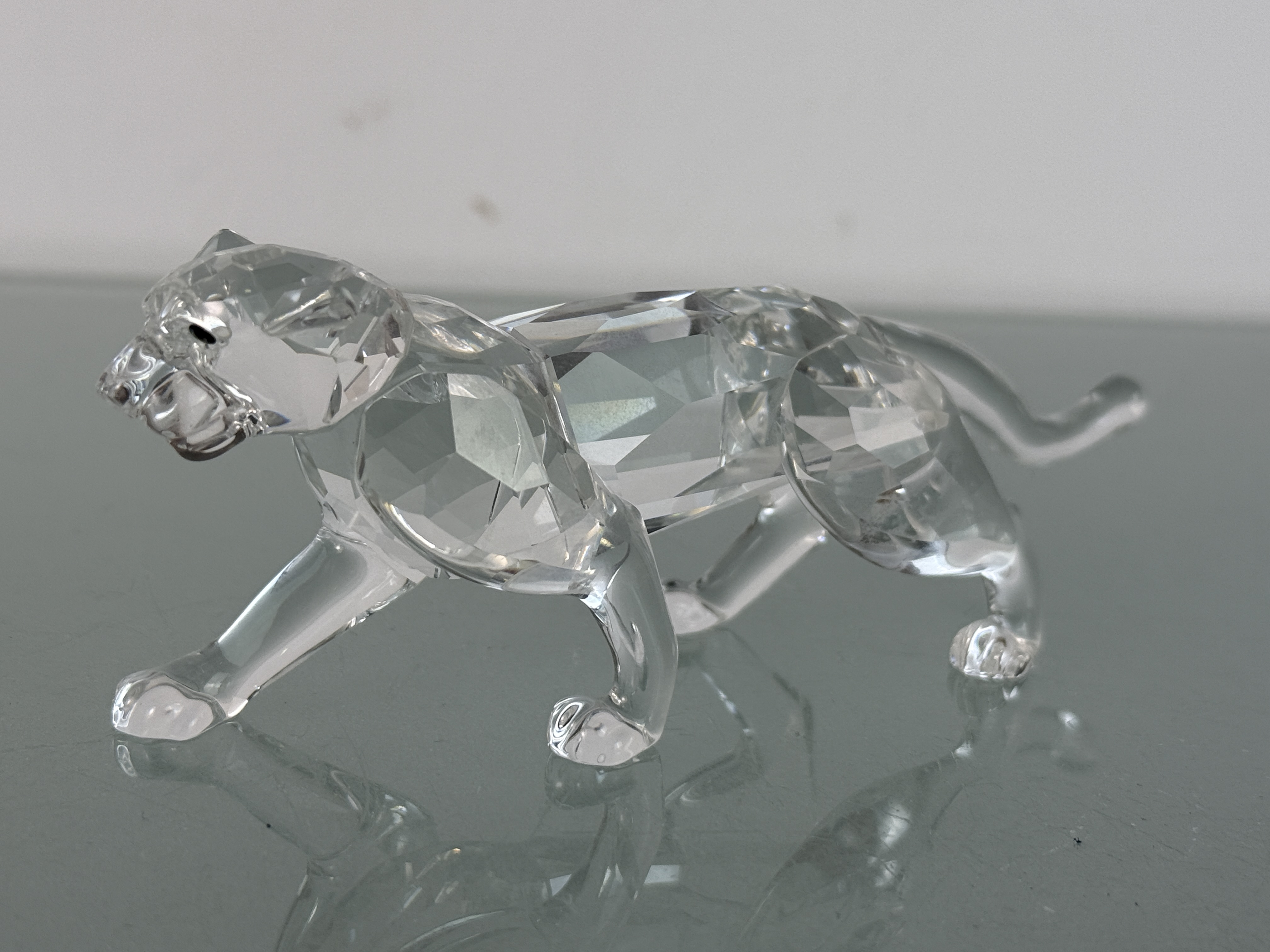 Swarovski Figur 217093 Leopard 14,5 cm. Top Zustand