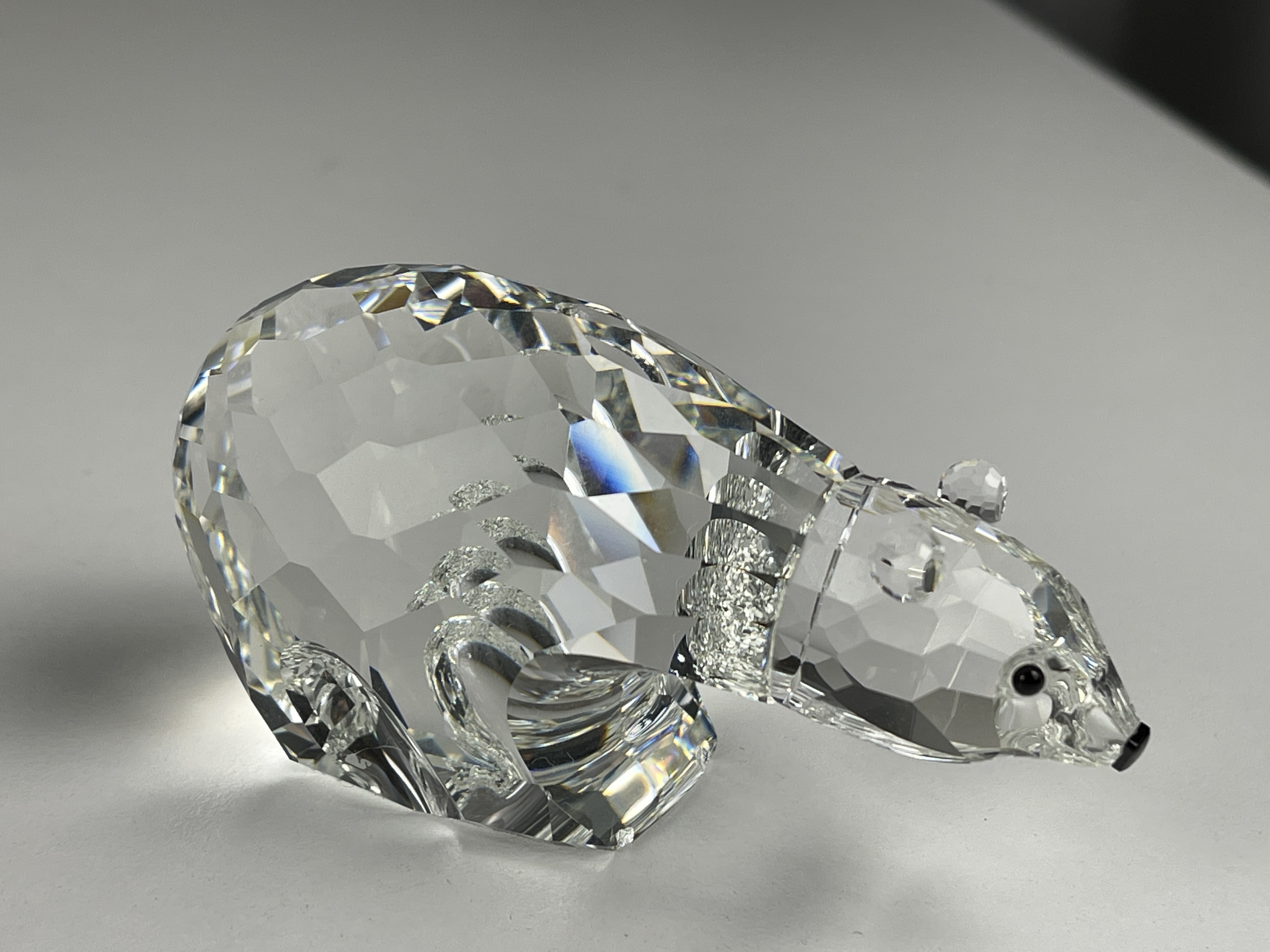  Swarovski Figur 013747 Eisbär Polarbär 9,5 cm. Top Zustand   