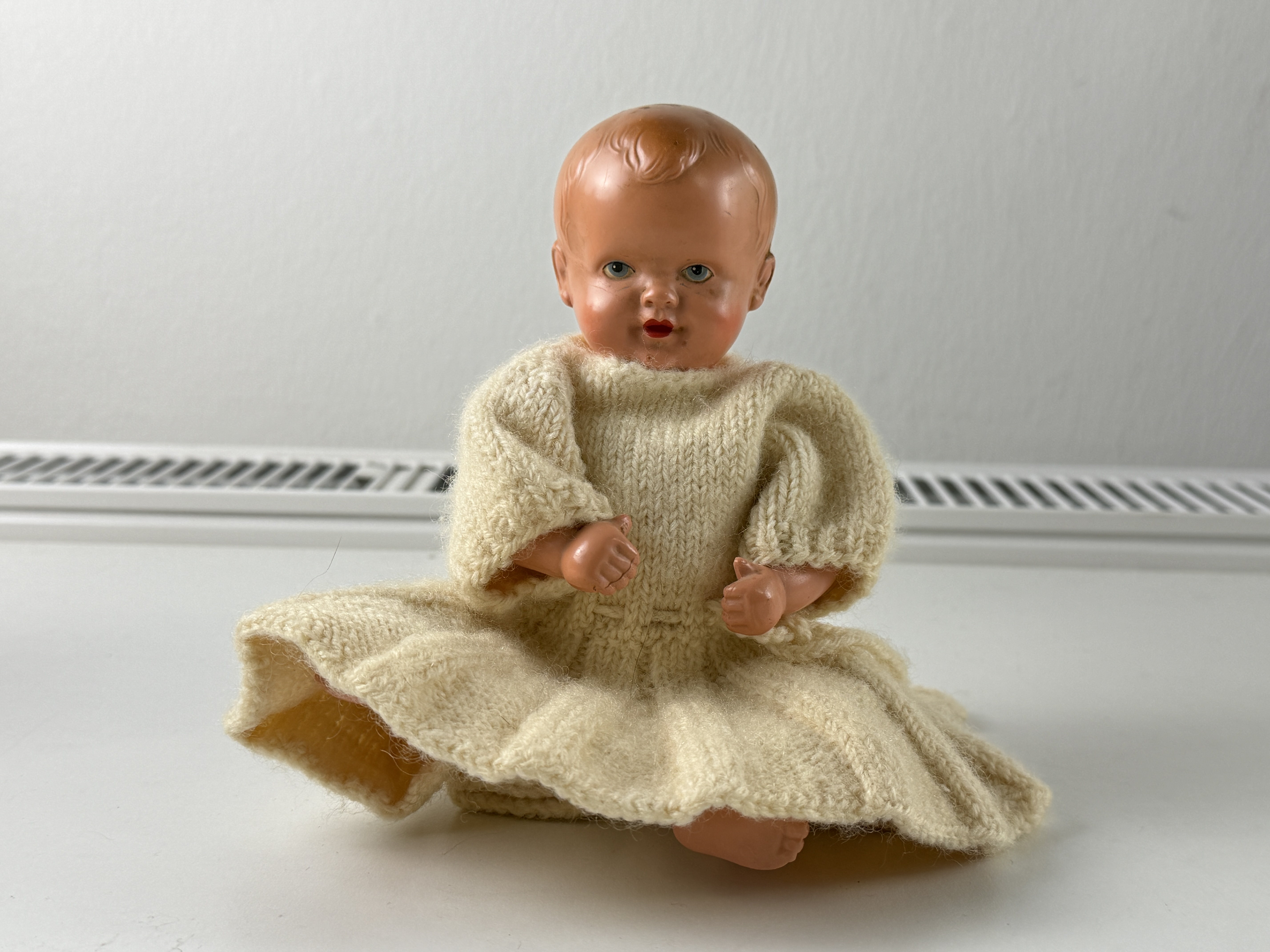 Künstlerpuppe Alte Zelluloid Puppe 22 cm Zustand Siehe Fotos