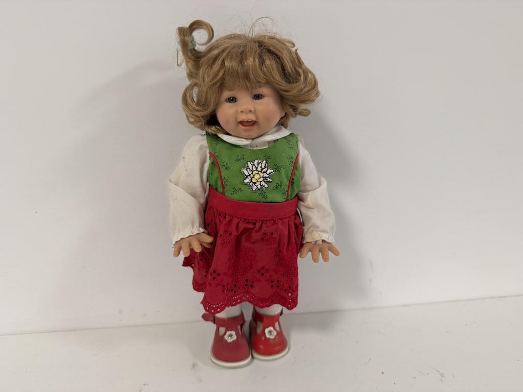 Künstlerpuppe Rosemarie Anna Müller Puppe 29 cm. Top Zustand