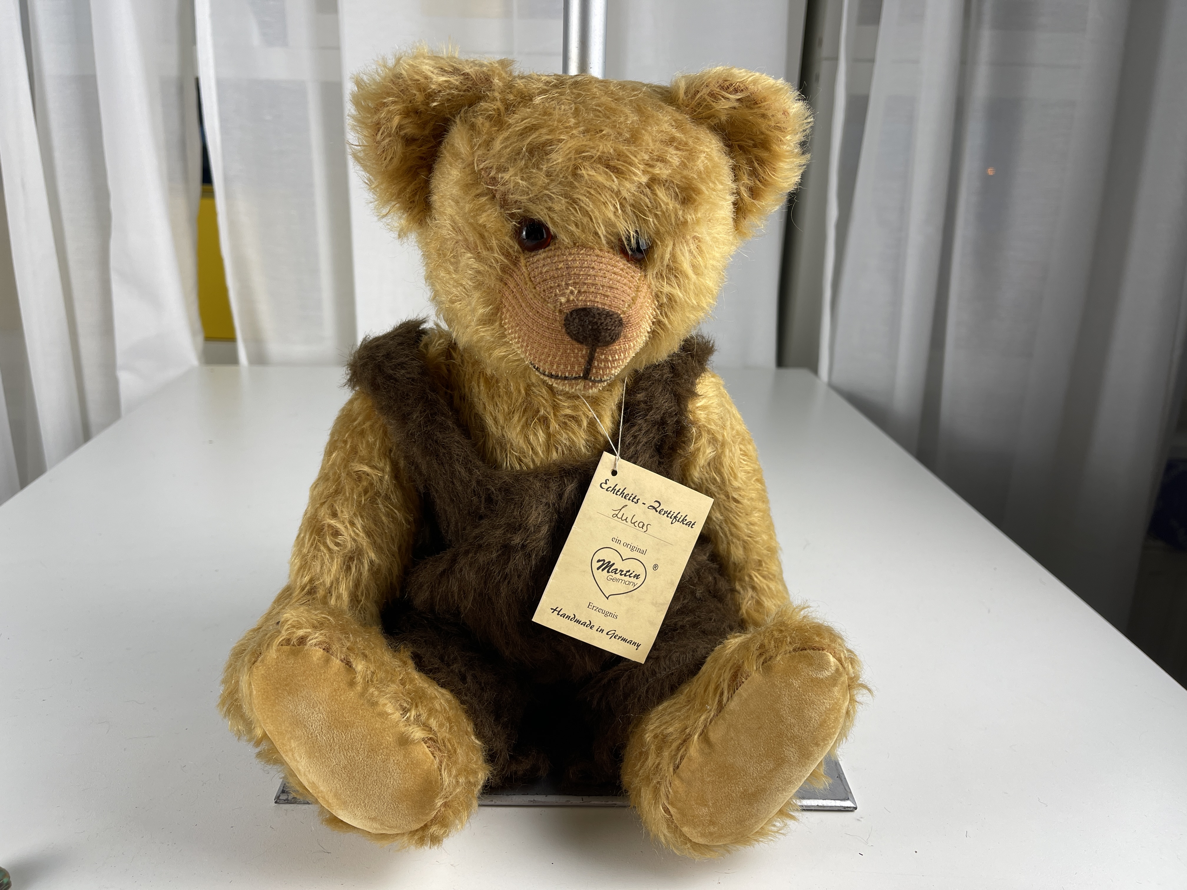 Künstlerbär  Martin Bär Teddy Bär 41 cm. Top Zustand.   