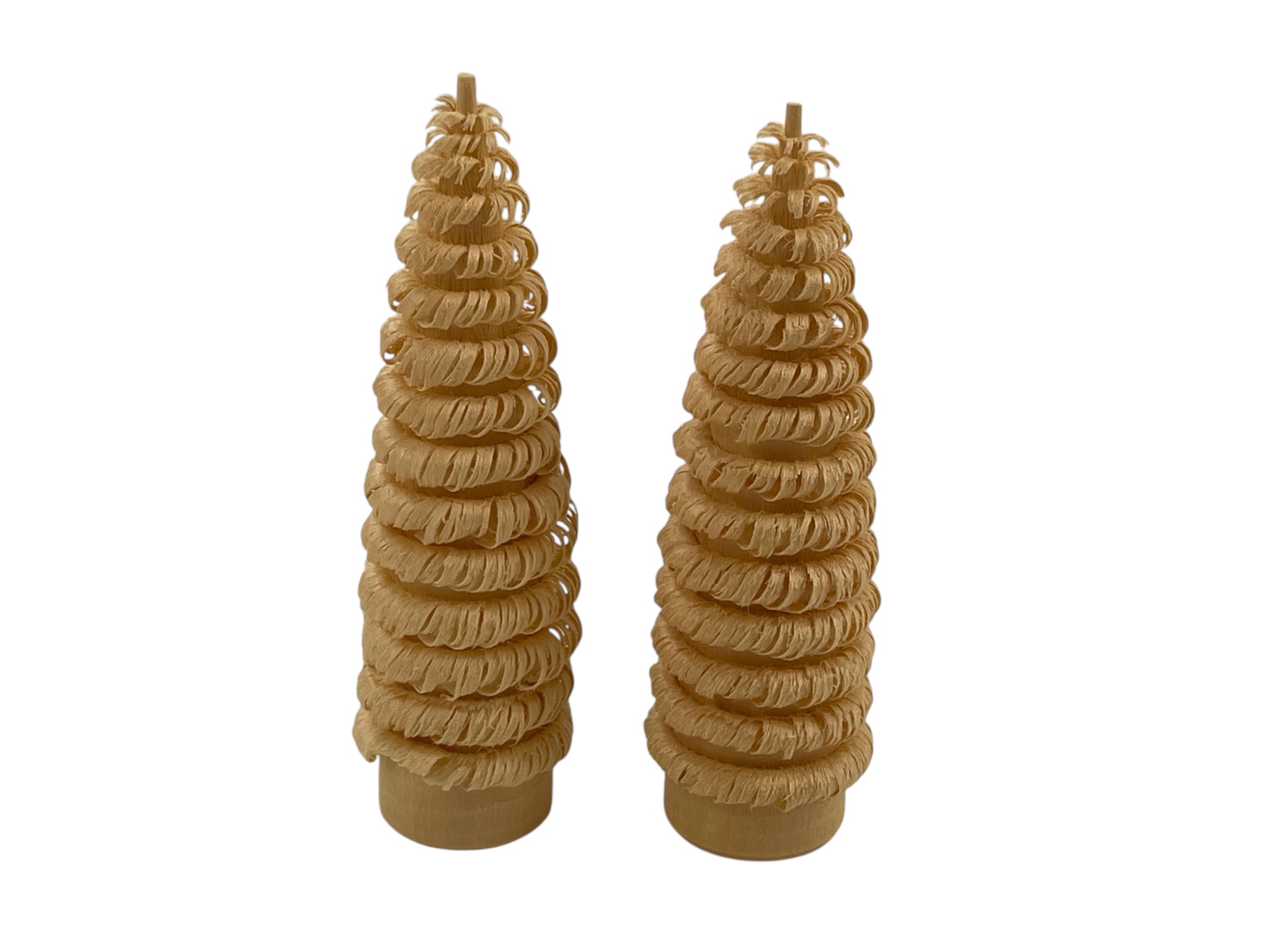 Erzgebirge Figur 2 Bäume je 10 cm. Top Zustand  