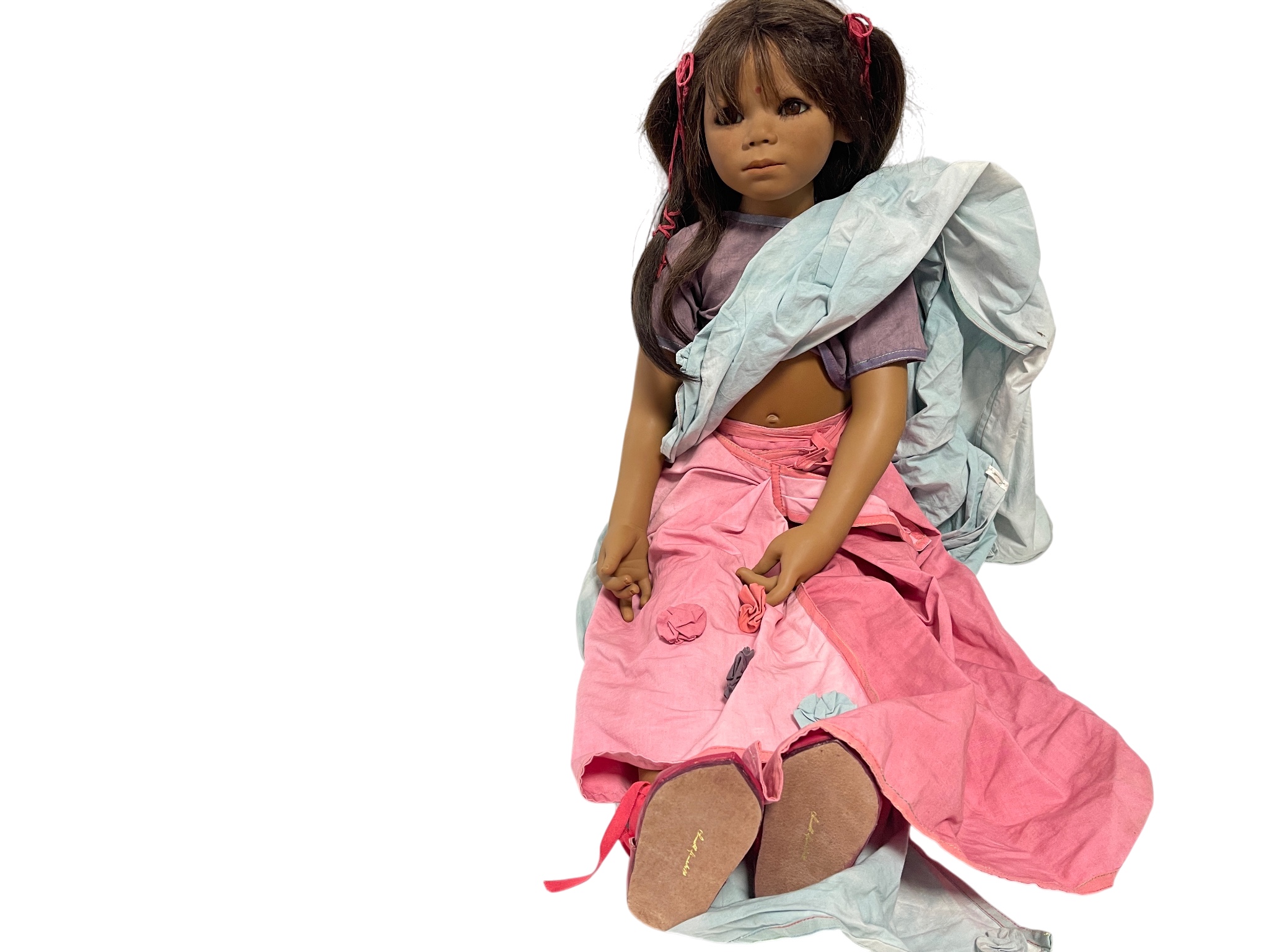 Künstlerpuppe Annette Himstedt Puppe 85 cm. Top Zustand 
