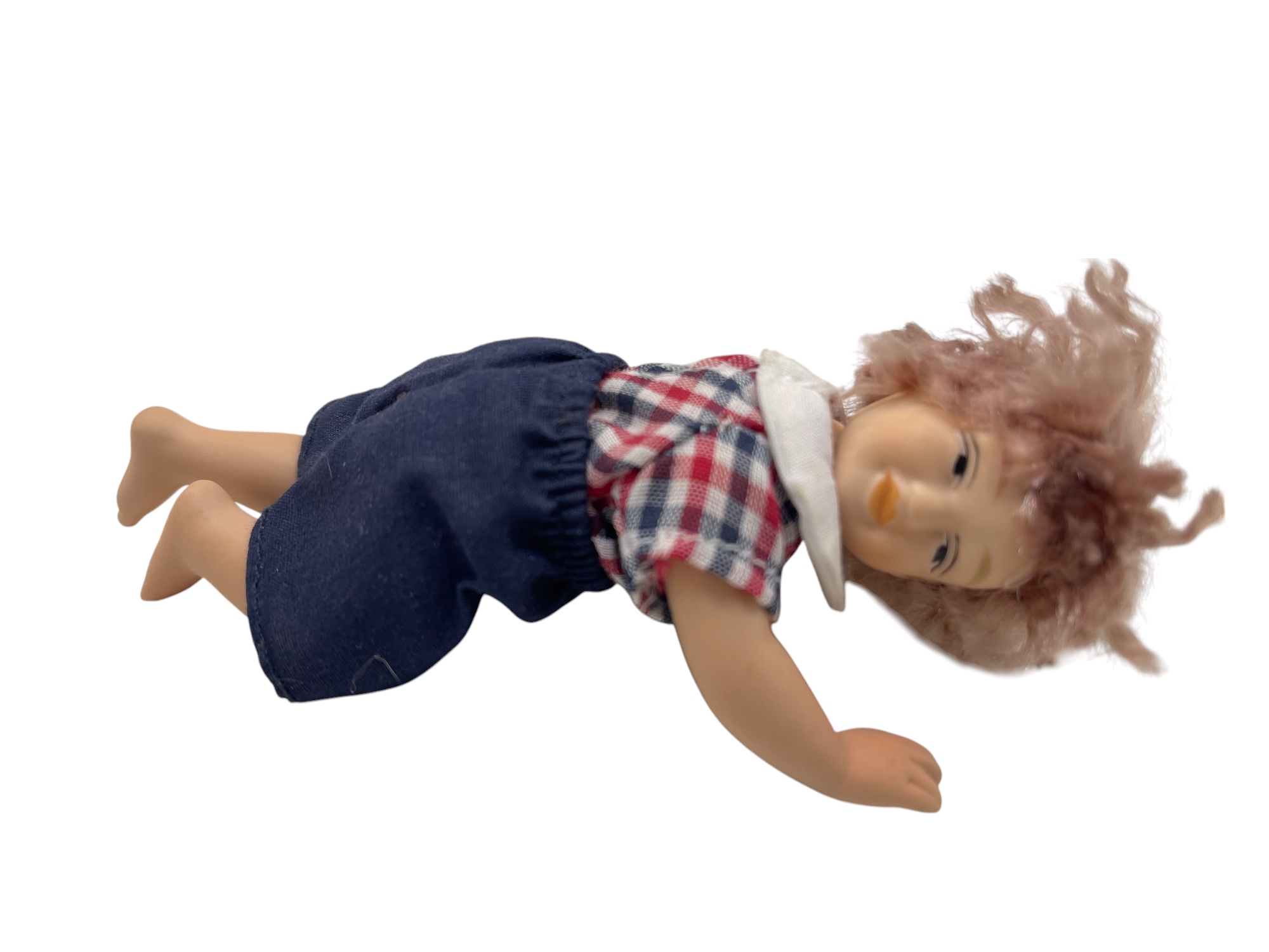 Sammler Puppe Porzellan Puppe 13 cm. Top Zustand  