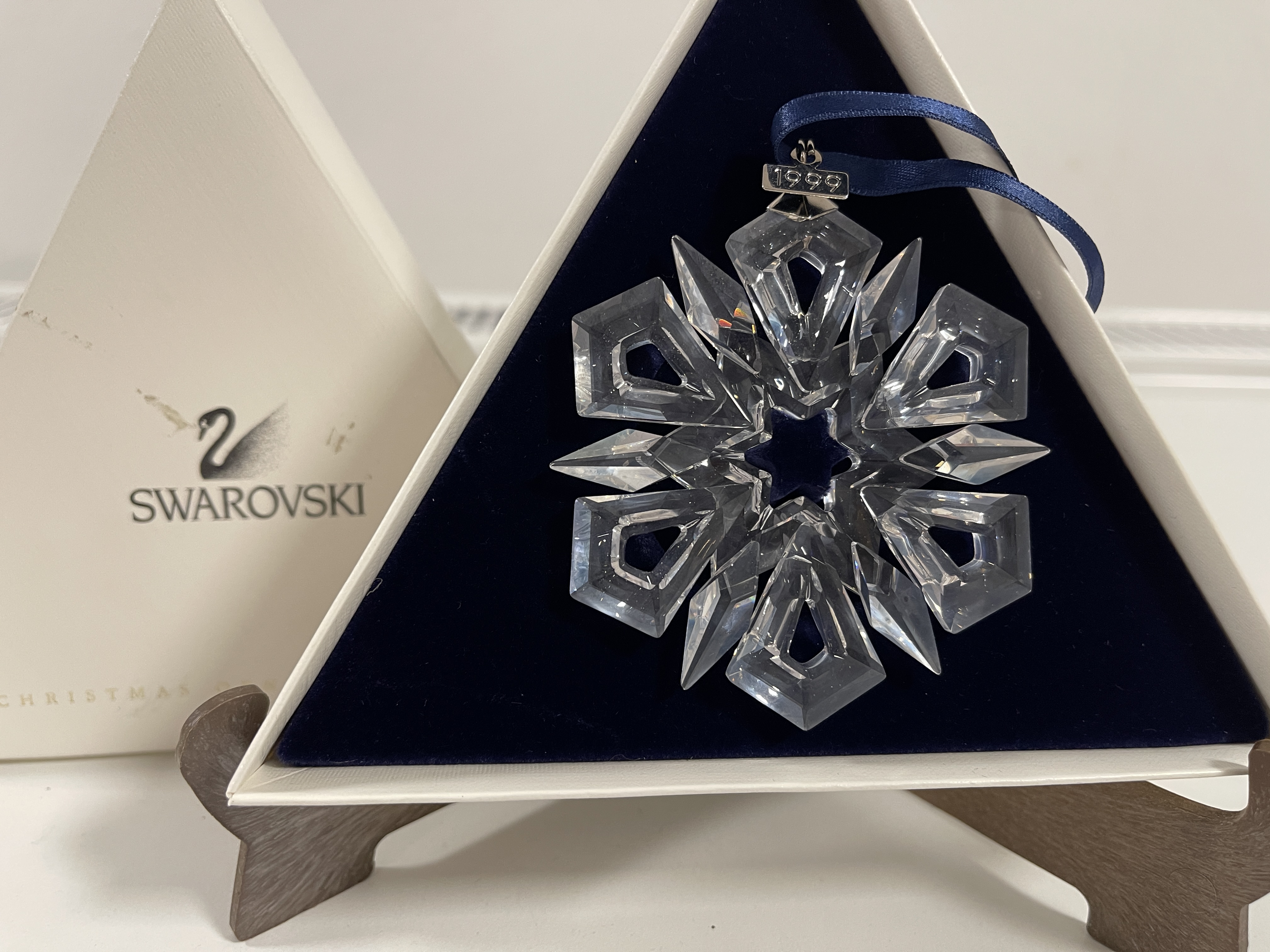Swarovski Figur 235913 Weihnachtsstern 1999 Groß 7,5 cm. Ovp & Zertifikat Top Zustand