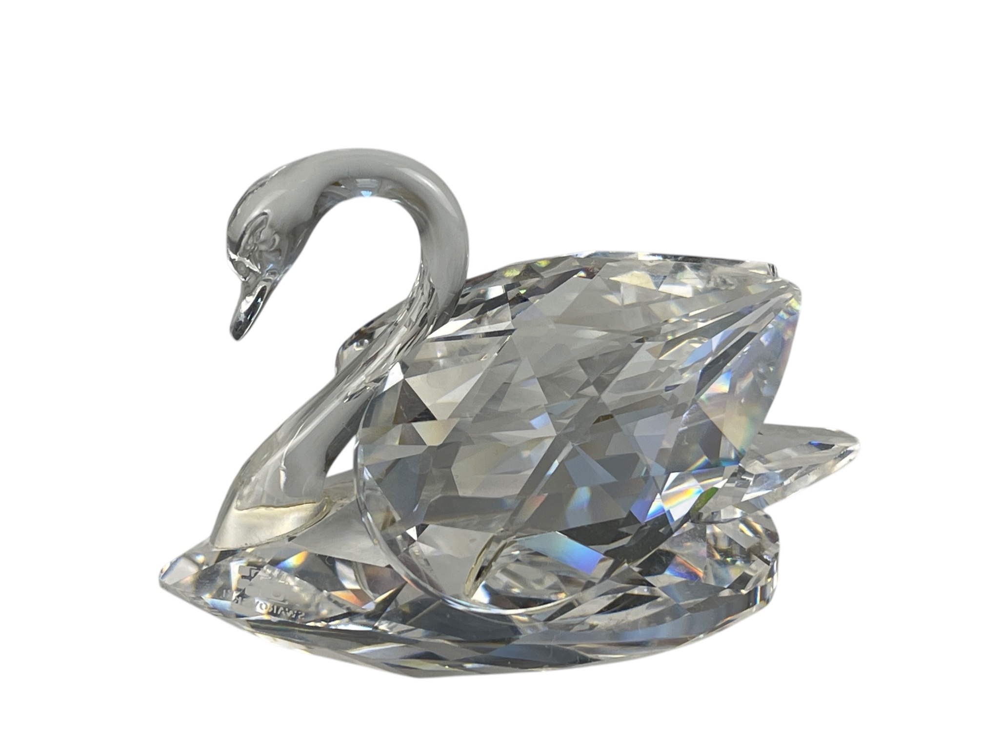  Swarovski Figur 010005 Großer Schwan 7,5 cm Top Zustand  