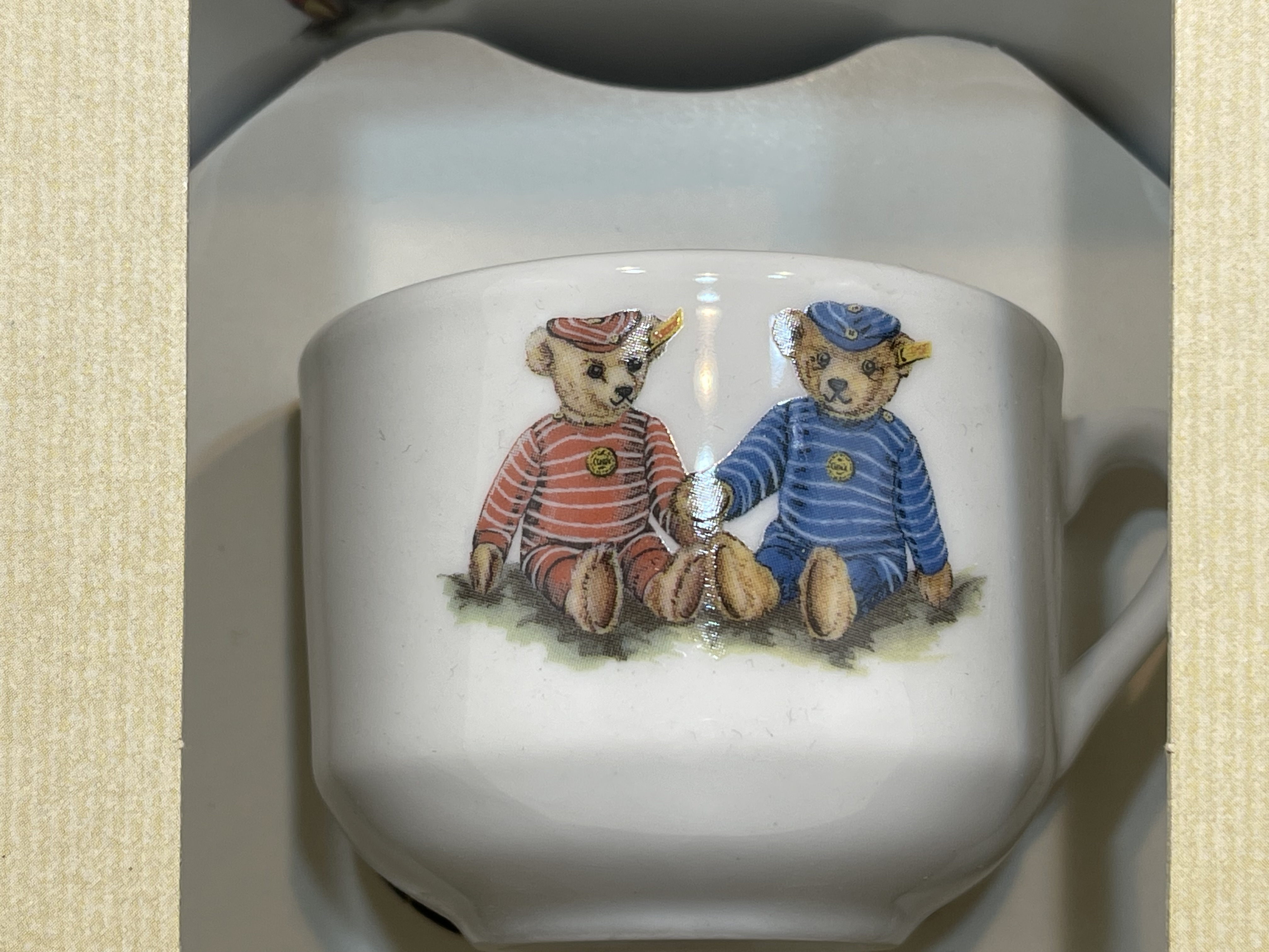 Broche Steiff Ours En Peluche Vintage 3,3 Cm - Occasion En Excellent état (Top Zustand), Collection Ours Steiff