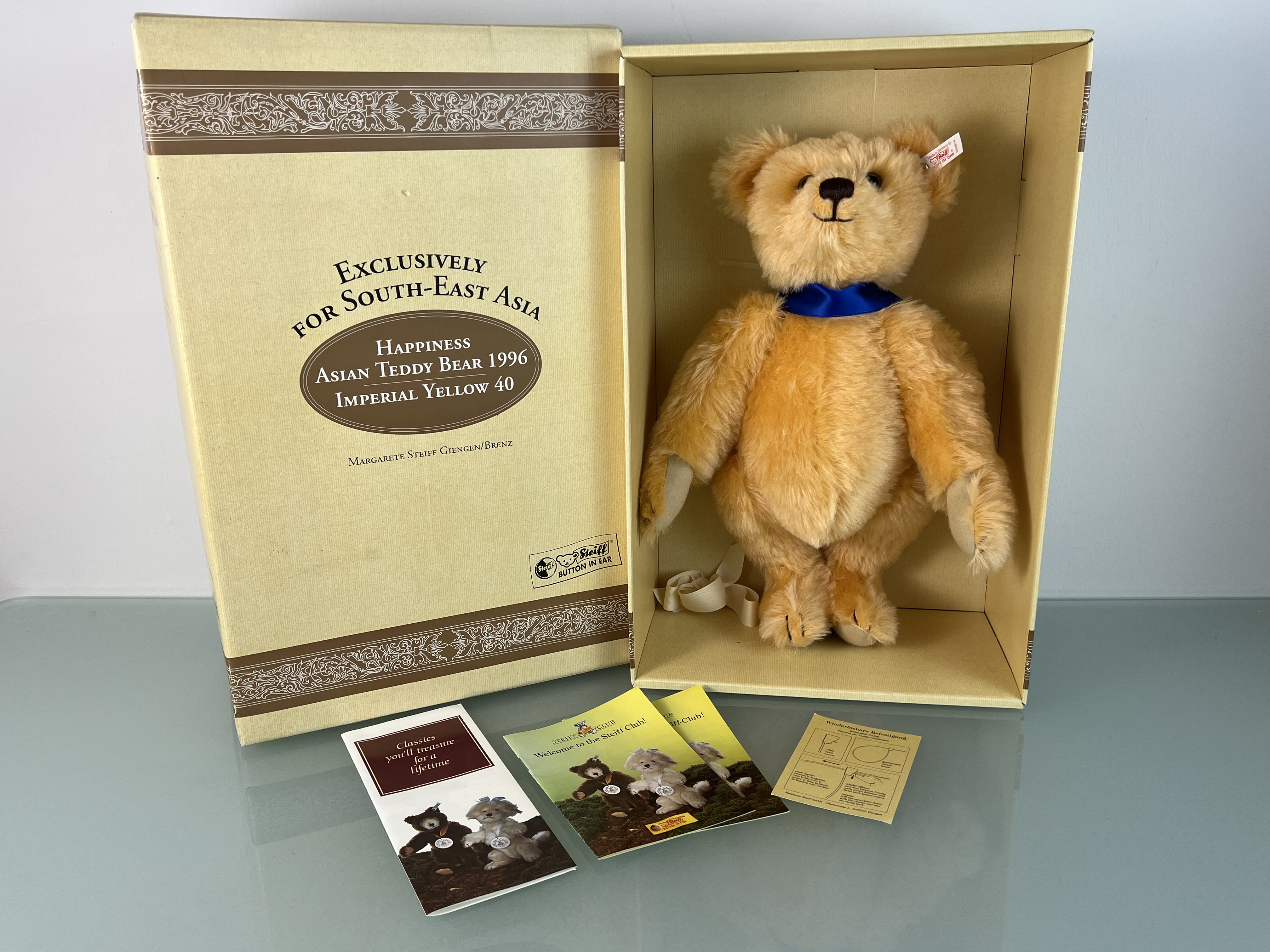 Steiff Tier 659874 Asien Teddy 40 cm. SW46767