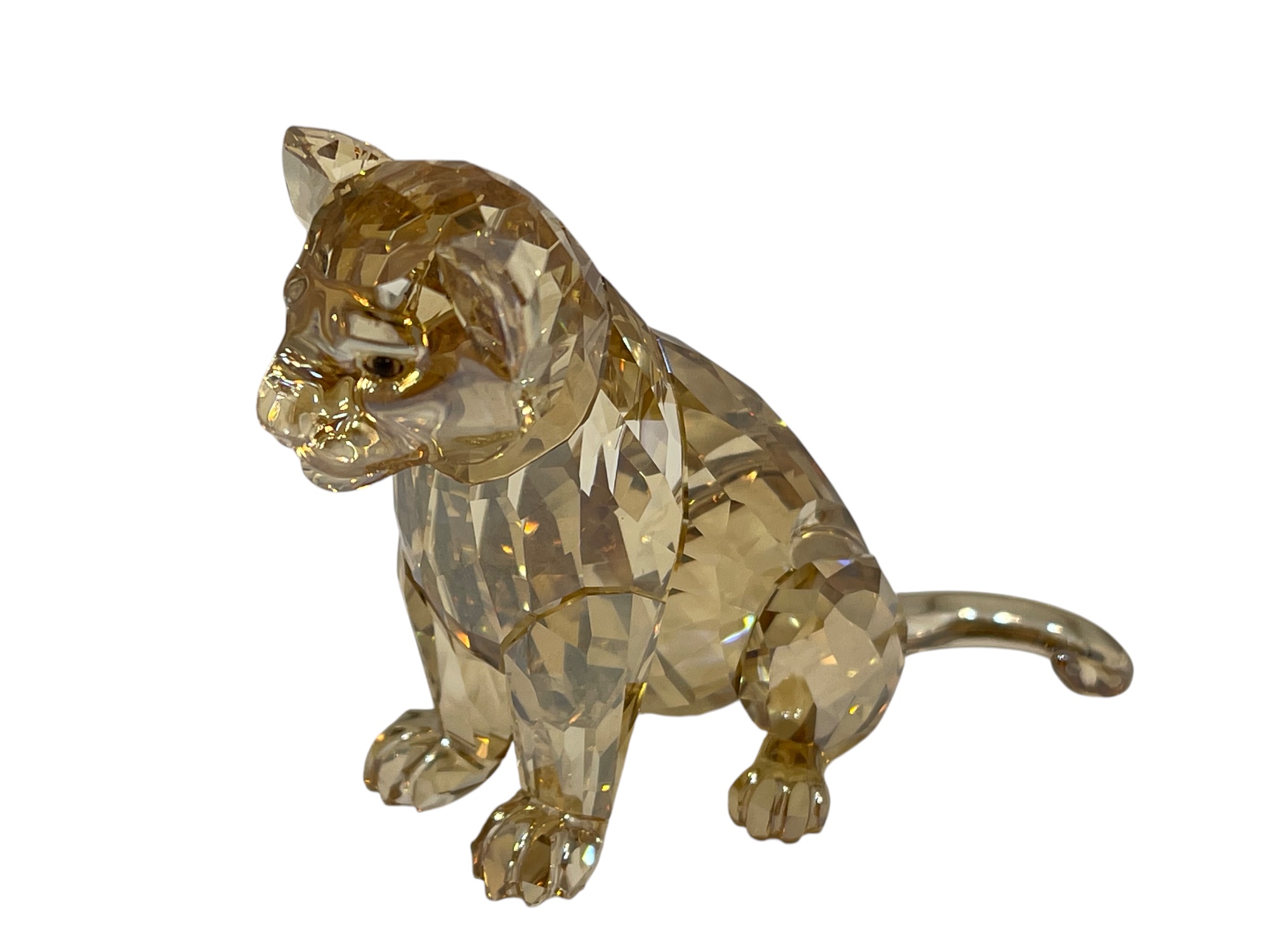  Swarovski Figur 5173246 Löwe Jungtier 5,6 cm Top Zustand 