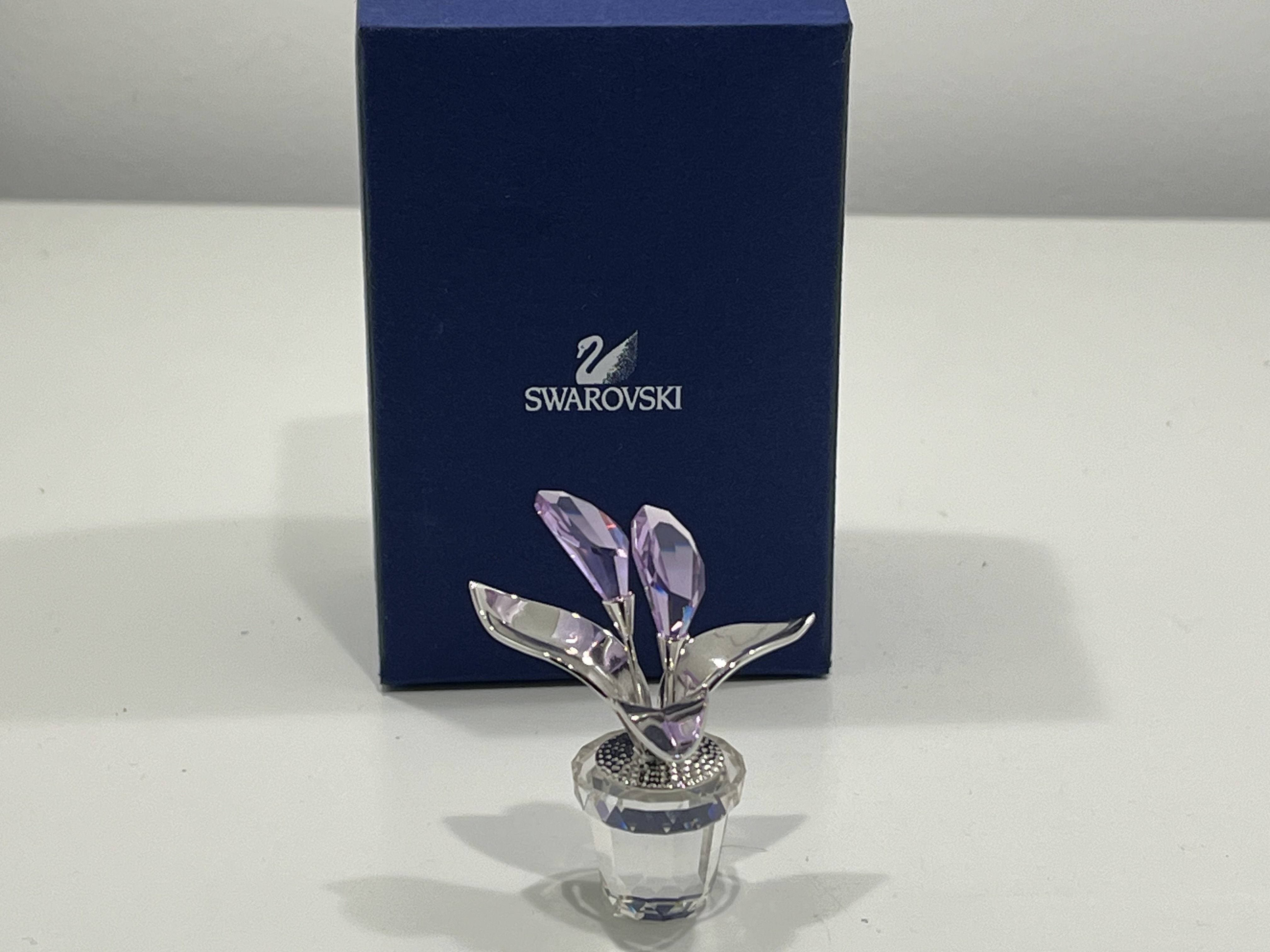 Swarovski Figur 855900 Blume + OVP & Zertifikat 5 cm. Top Zustand   