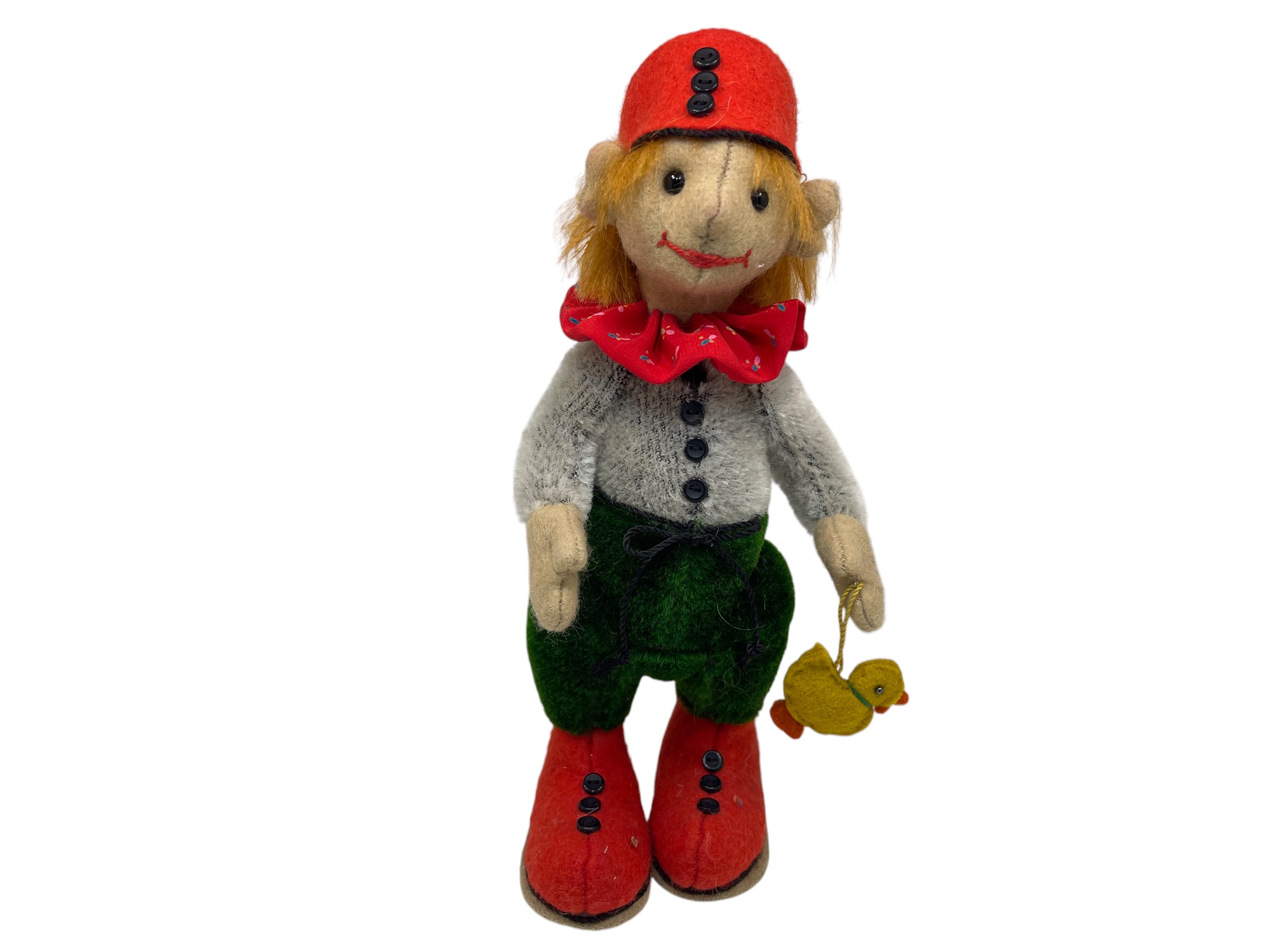 Künstlerpuppe Sammler Stoffpuppe Gaby Schlotz 22 cm Top Zustand 