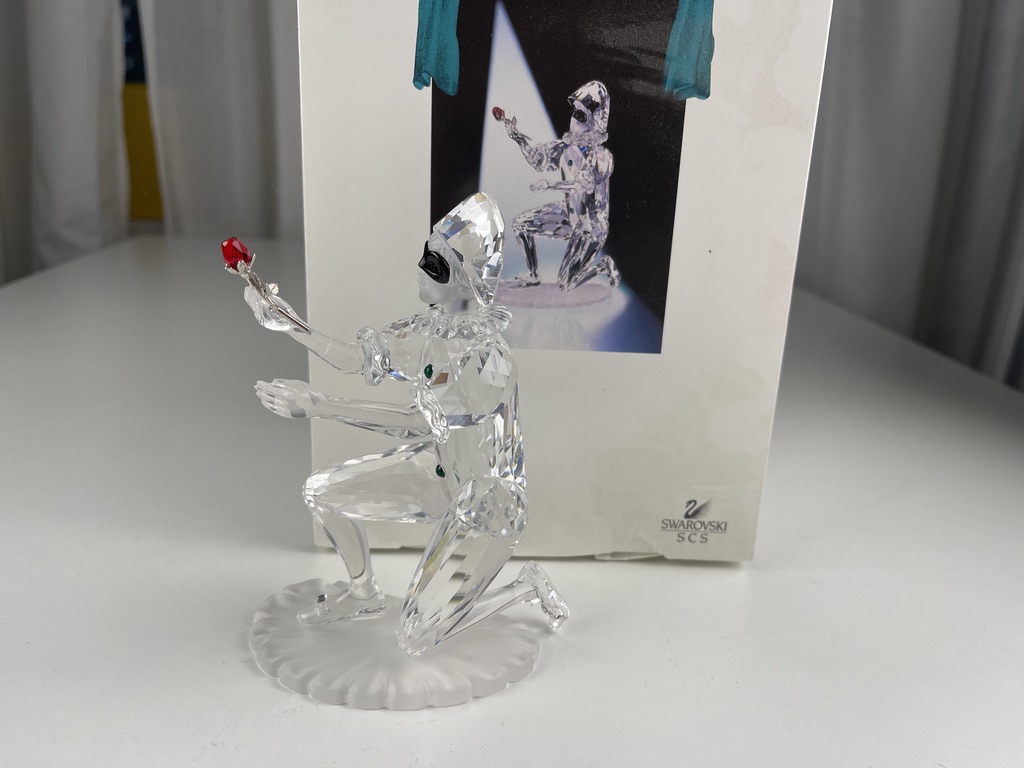  Swarovski 254044 Figur 13,5 cm Harlekin 2001 Ovp & Zertifikat. Top Zustand    
