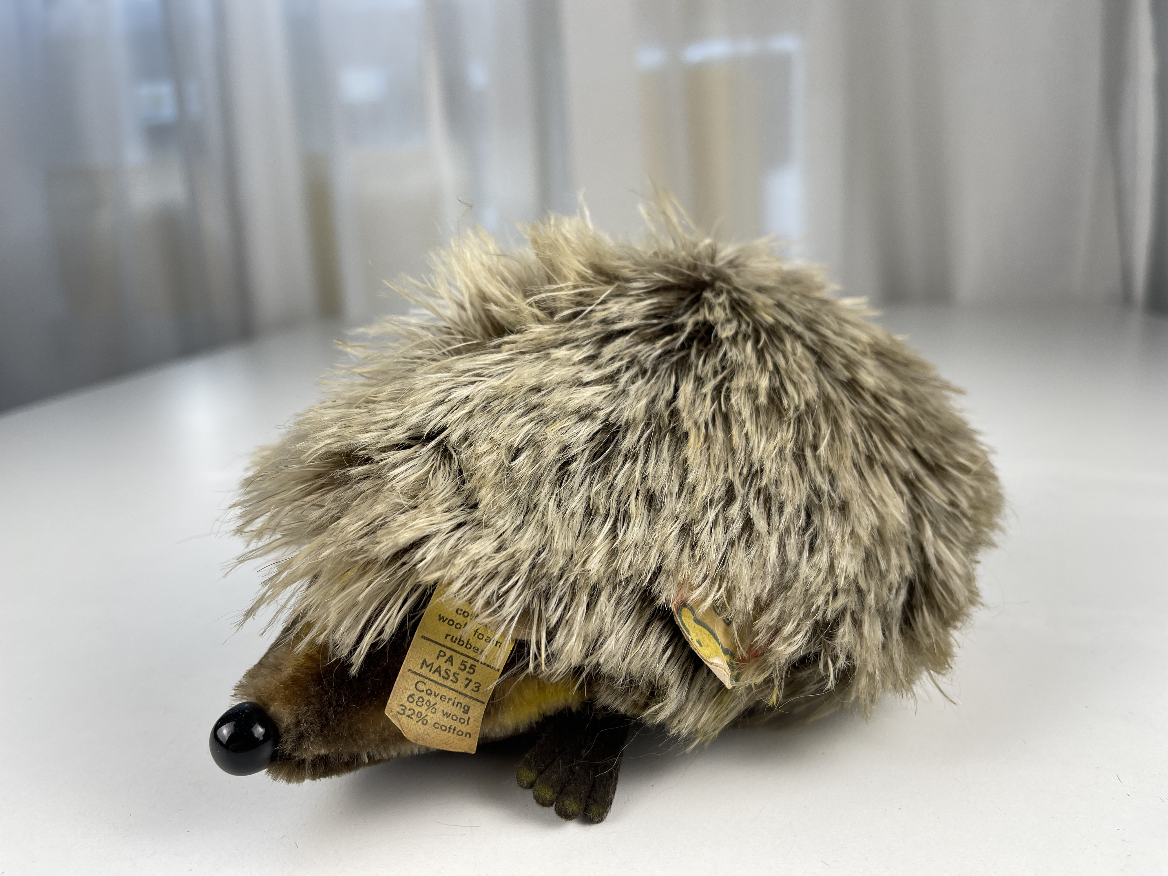 Steiff Tier 1670/17  Igel Joggi - 17 cm. Top Zustand  