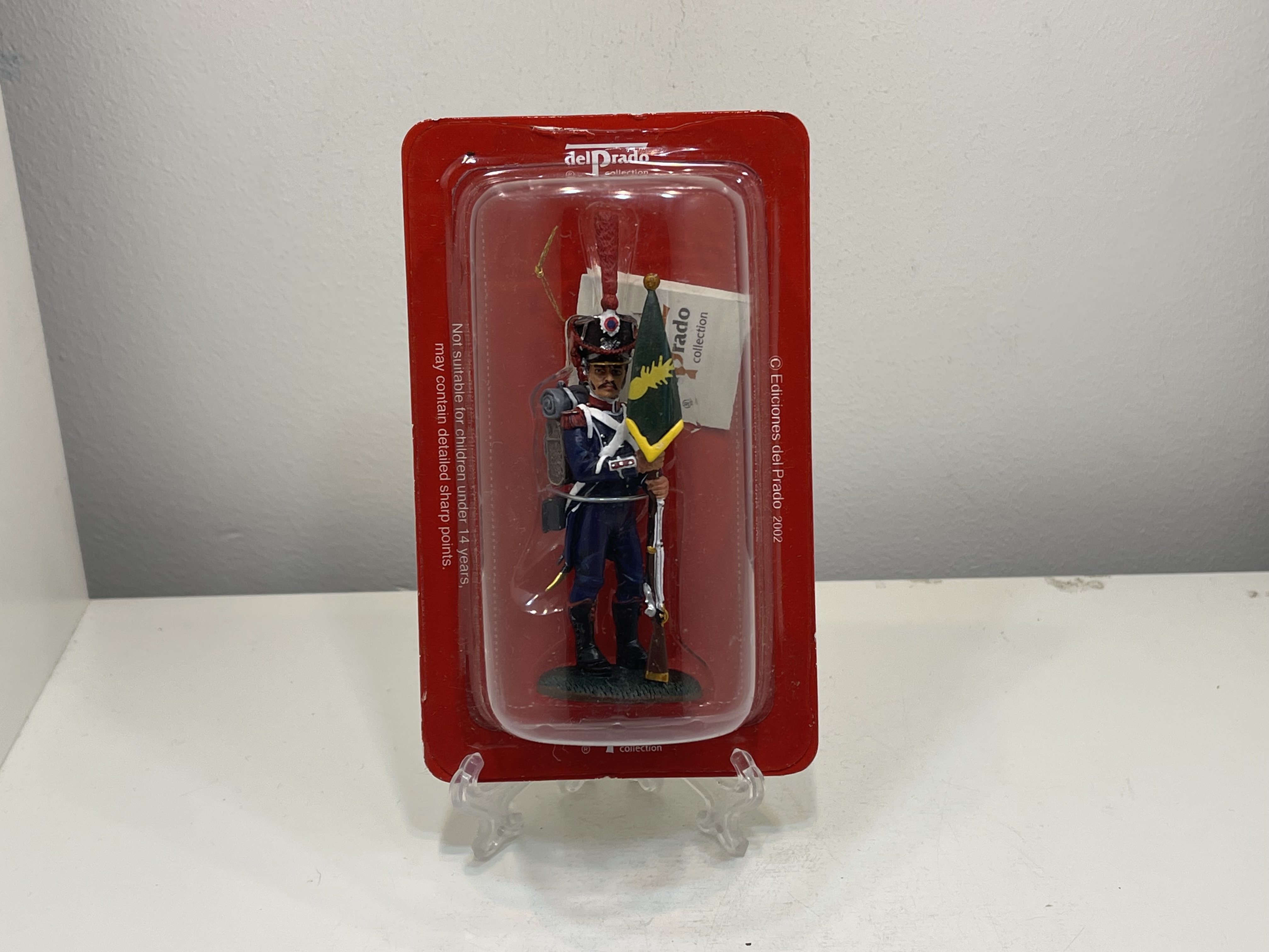 del Prado Zinnfigur Soldat ca. 8 cm . OVP Ungeöffnet