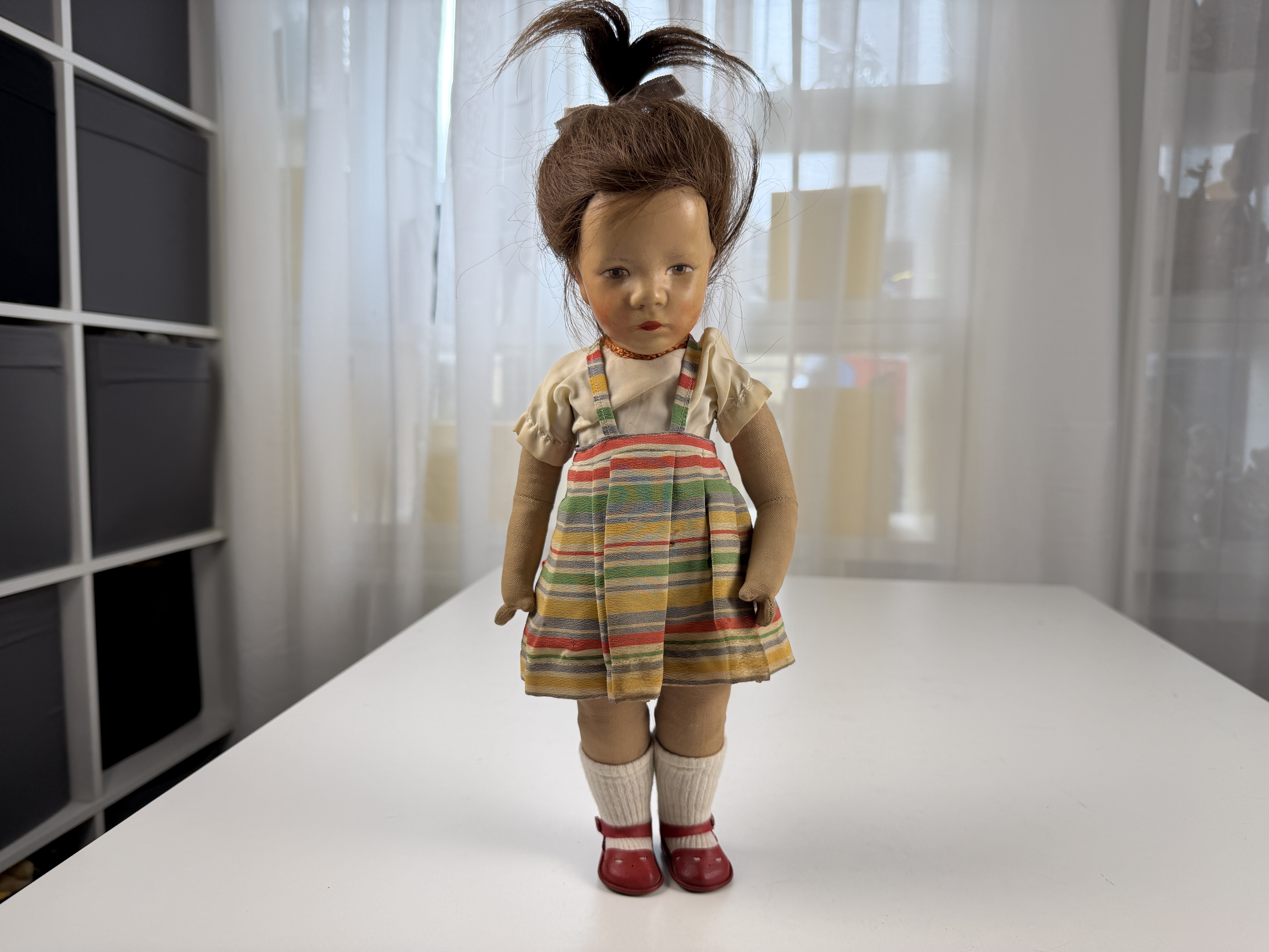 Alte Käthe Kruse Puppe Sammlerpuppe 35 cm - Zustand Gut siehe Fotos 