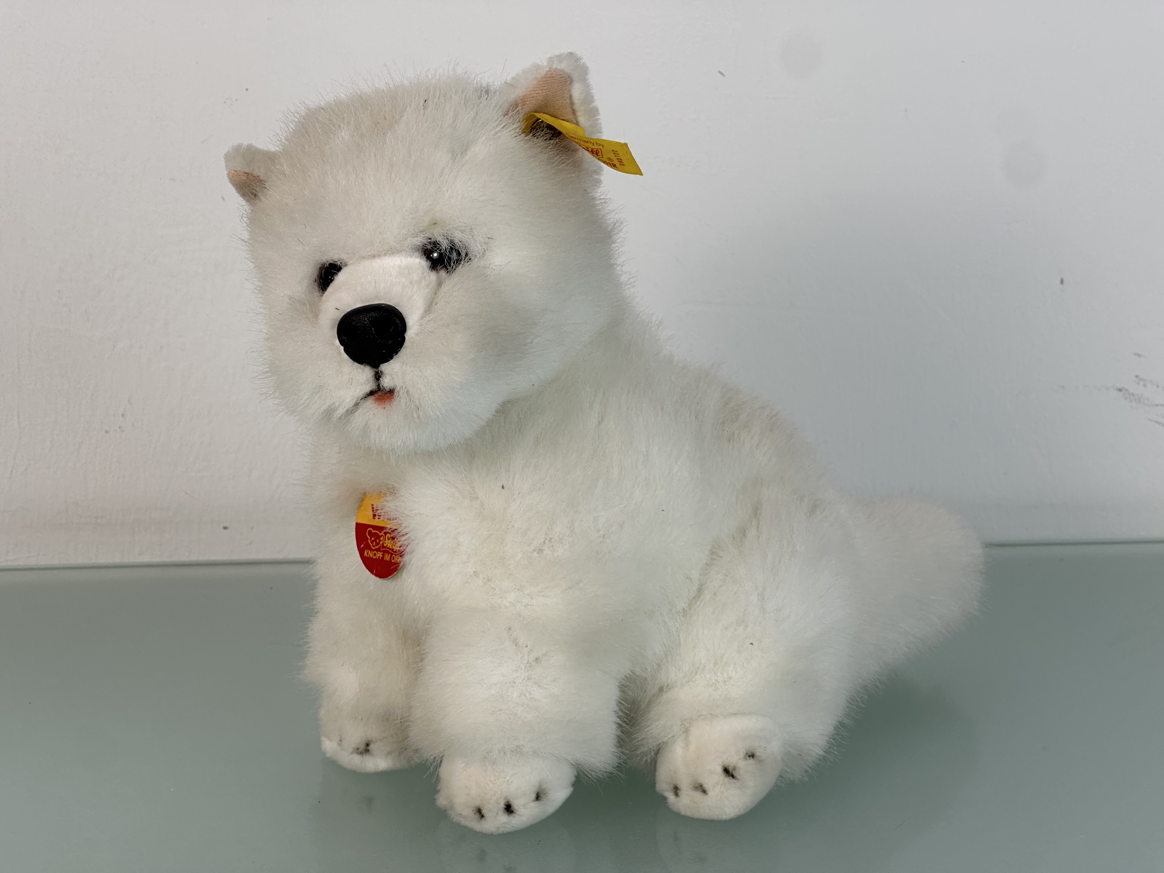 Steiff Tier 080722 Hund west Highland Terrier 24 cm Top Zustand