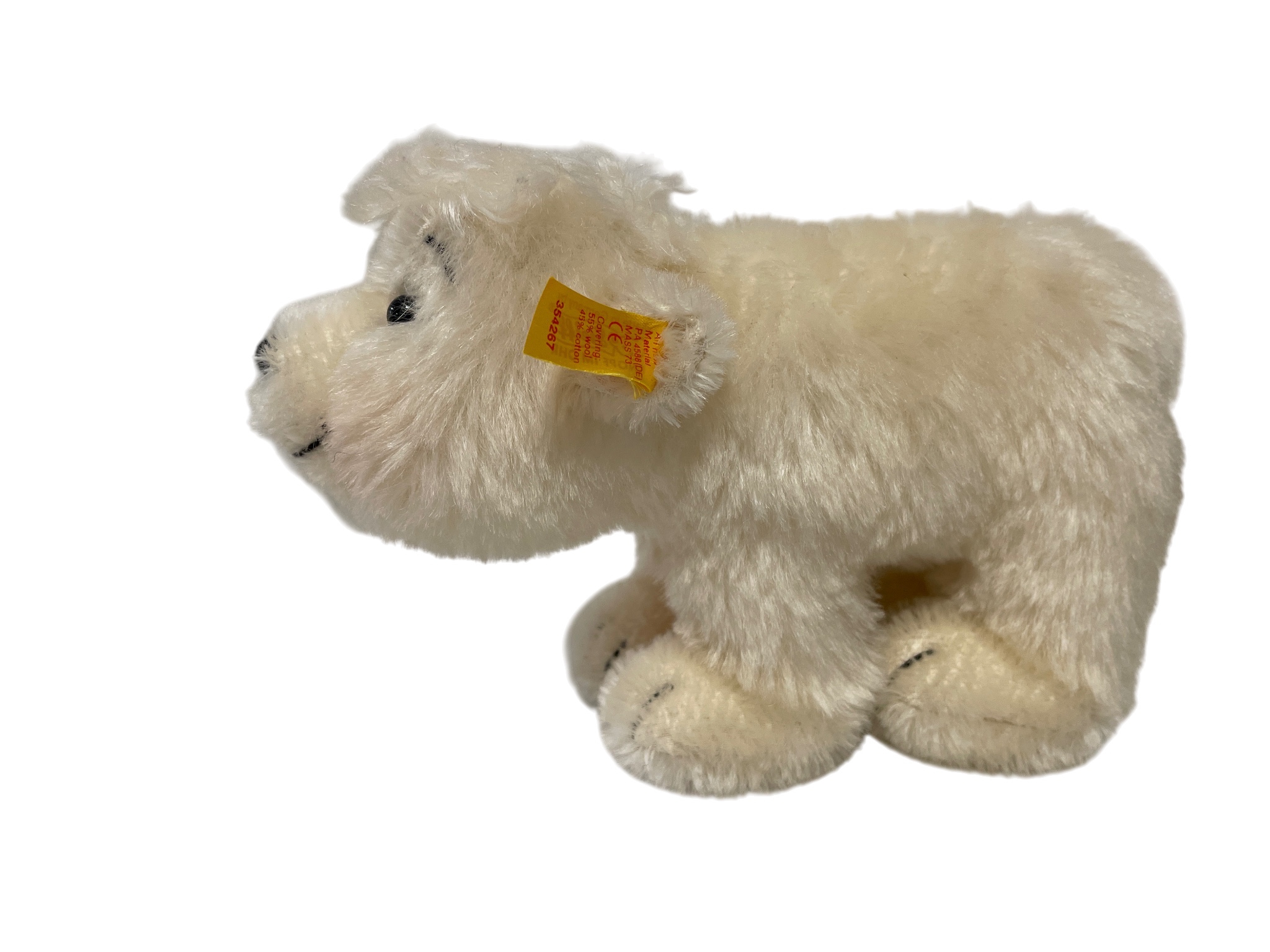 Steiff Tier 354267 Eisbär 24 x 15 cm. Top Zustand    