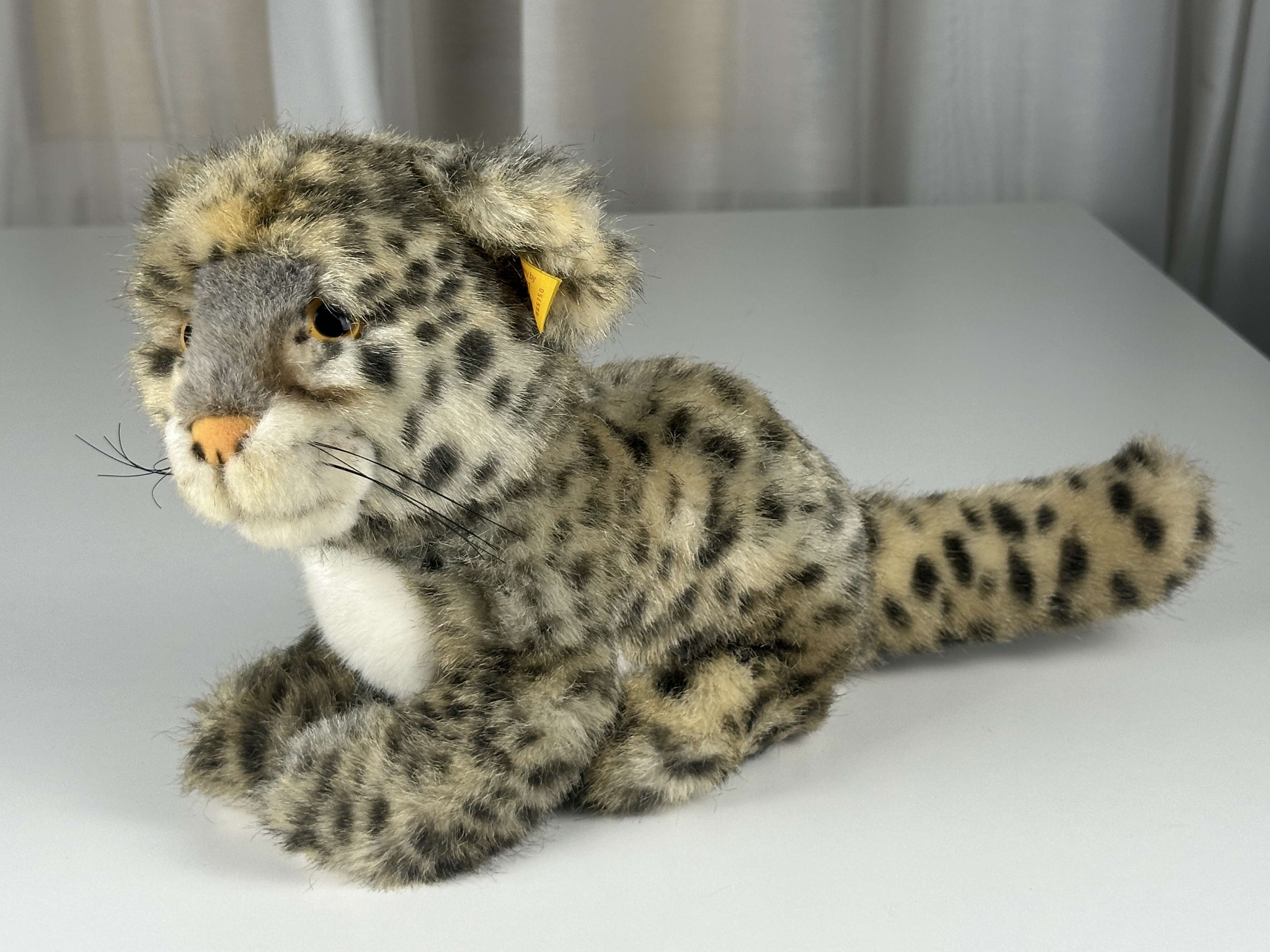 Steiff Tier 065750 Leopard 19 x 23 cm. Top Zustand