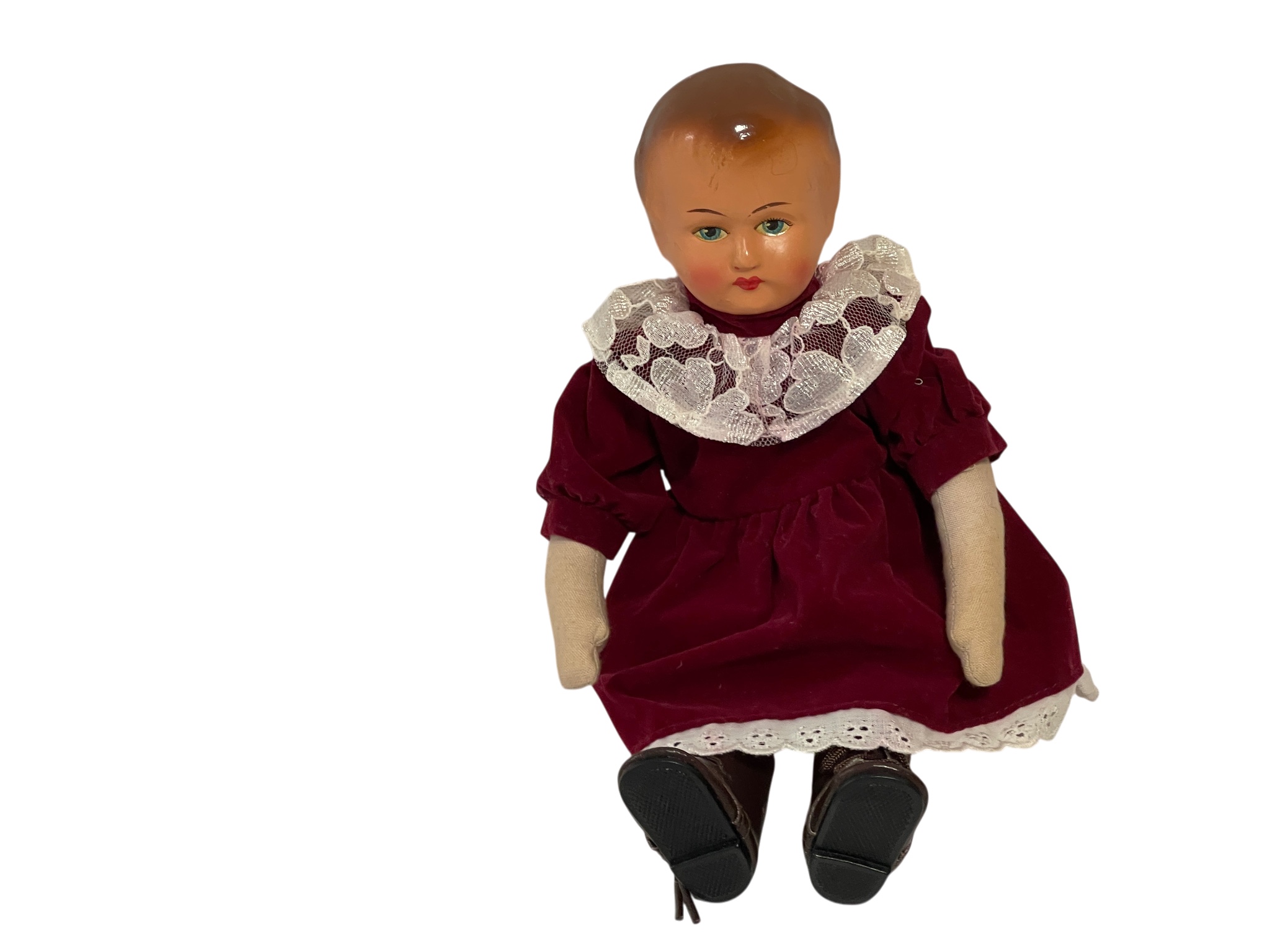 Sammler Vinyl Puppe 26 cm. Zustand siehe Fotos    