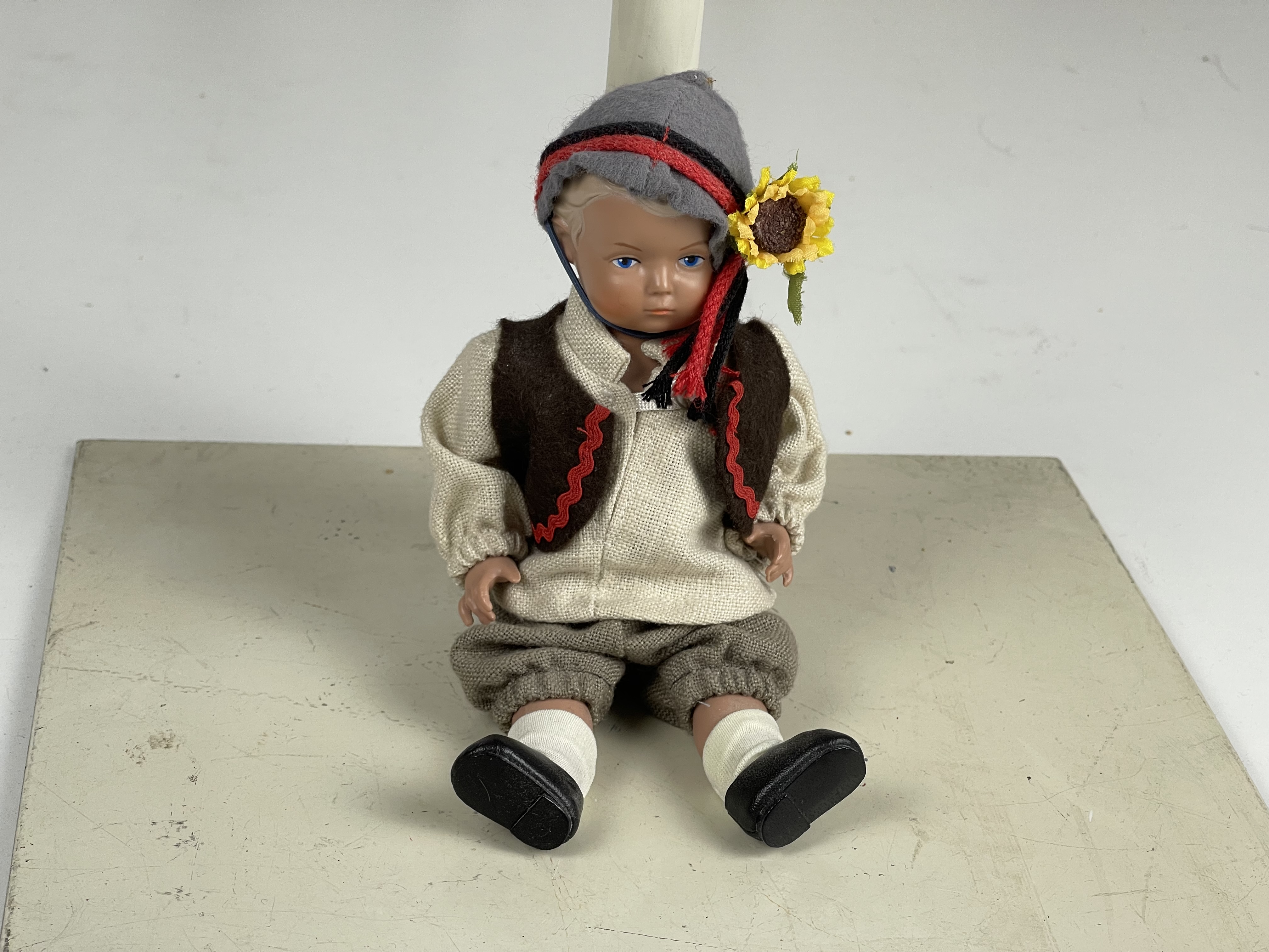 Schildkröt-Puppe Schildkrötpuppe Puppe 18 cm. Top Zustand   