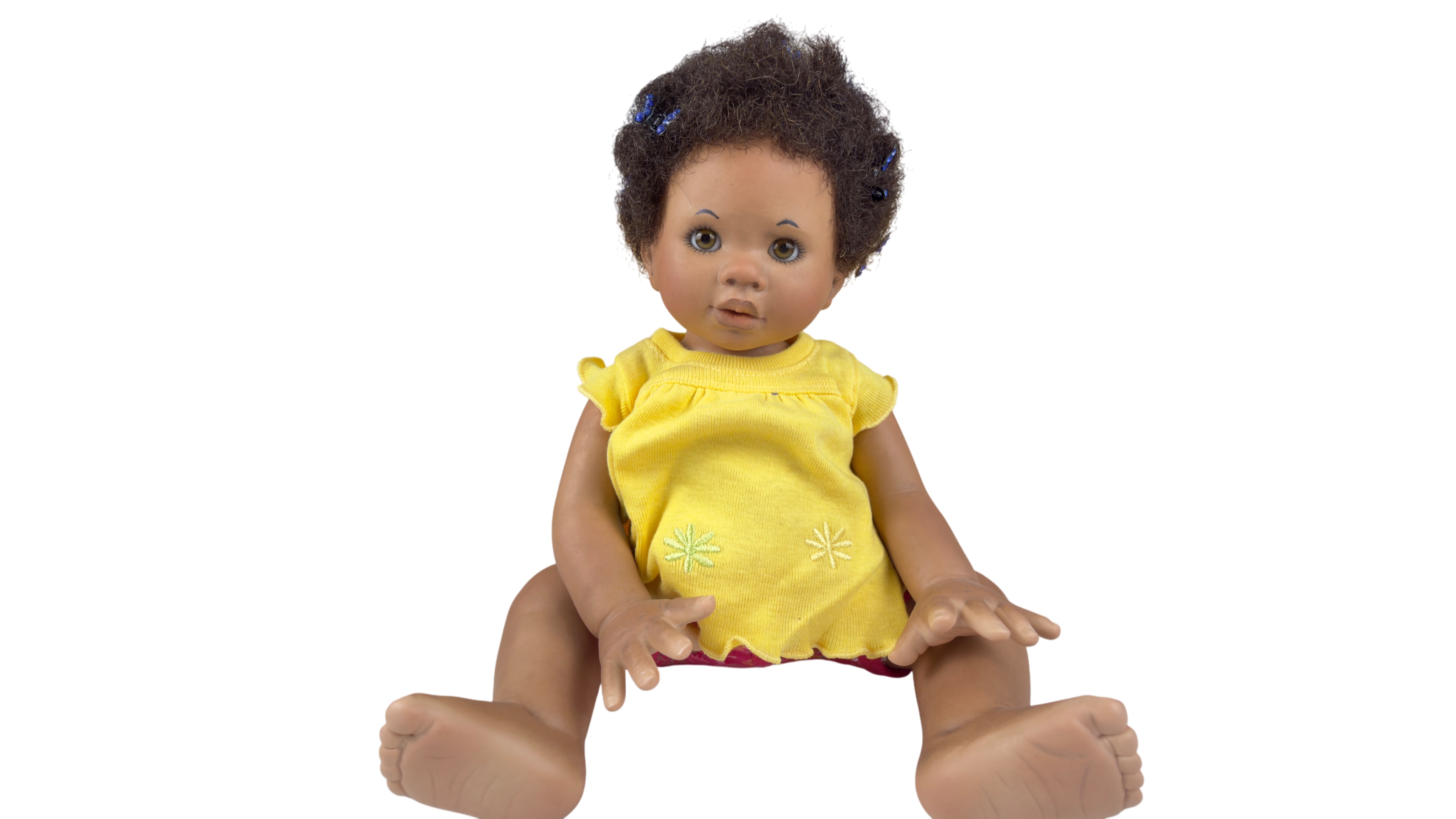 Rosemarie Anna Müller Künstlerpuppe Porzellan Puppe 32 cm Unikat Top Zustand 