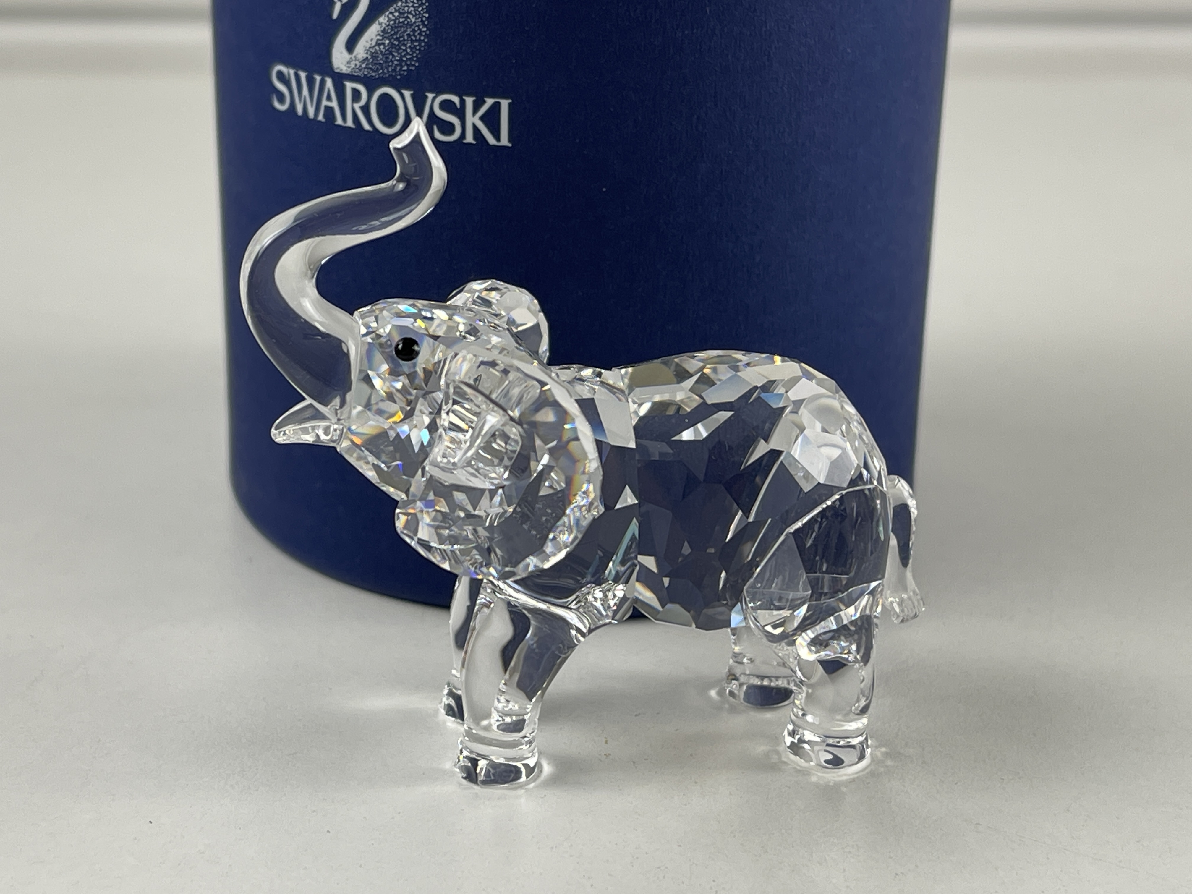 Swarovski Figur 191371 Baby Elefant 6,5 cm Ovp Zertifikat Top Zustand  