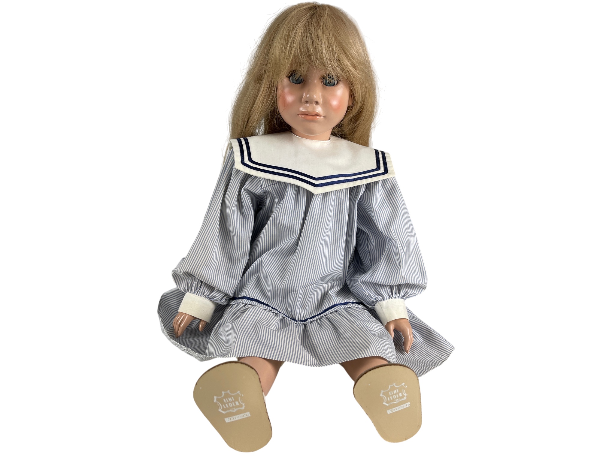 Alte Sammler Puppe Wernicke Vinyl 50 cm Zustand Siehe Fotos. 