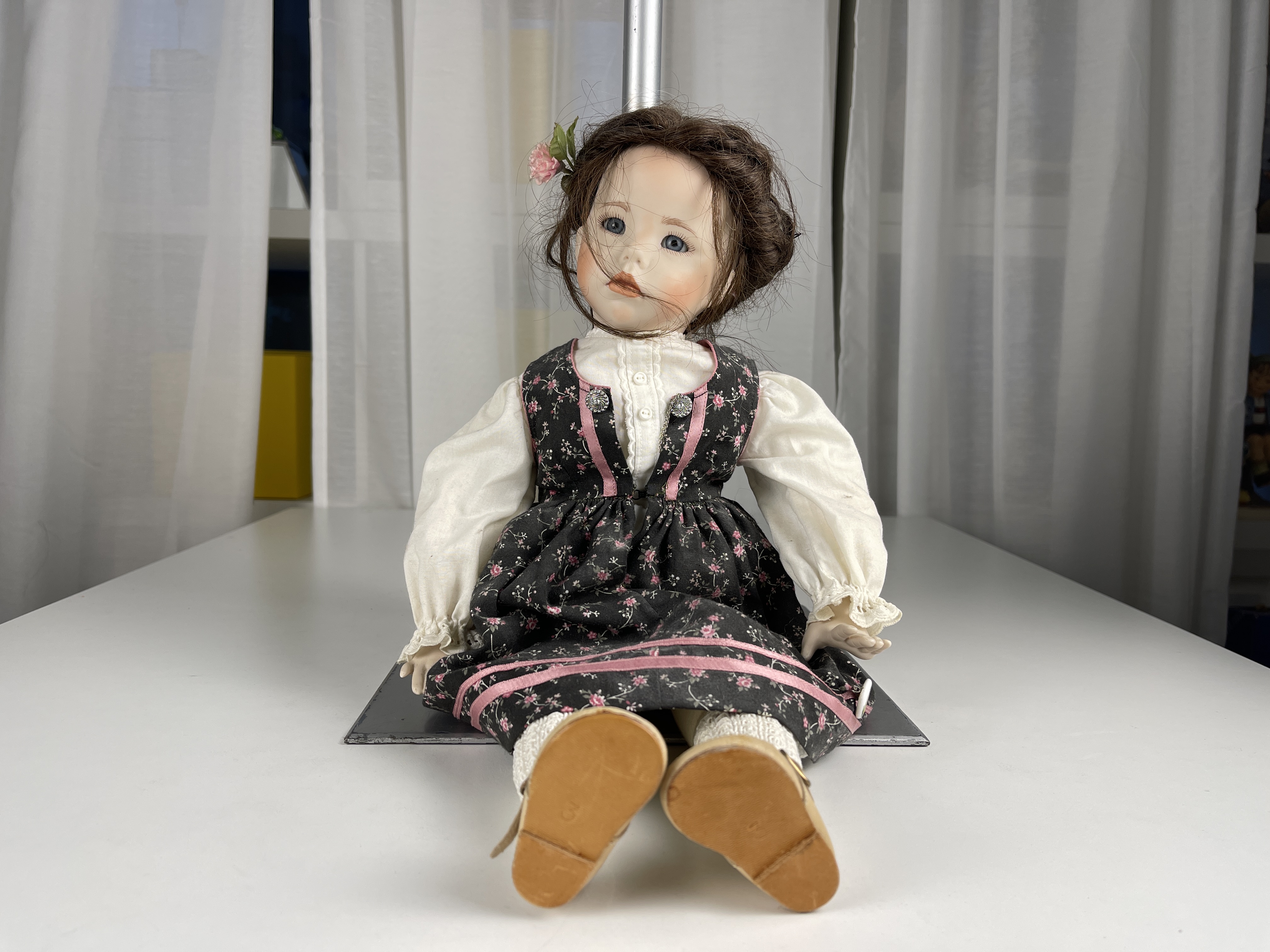 Porzellan Sammler Puppe 46 cm - Top Zustand  