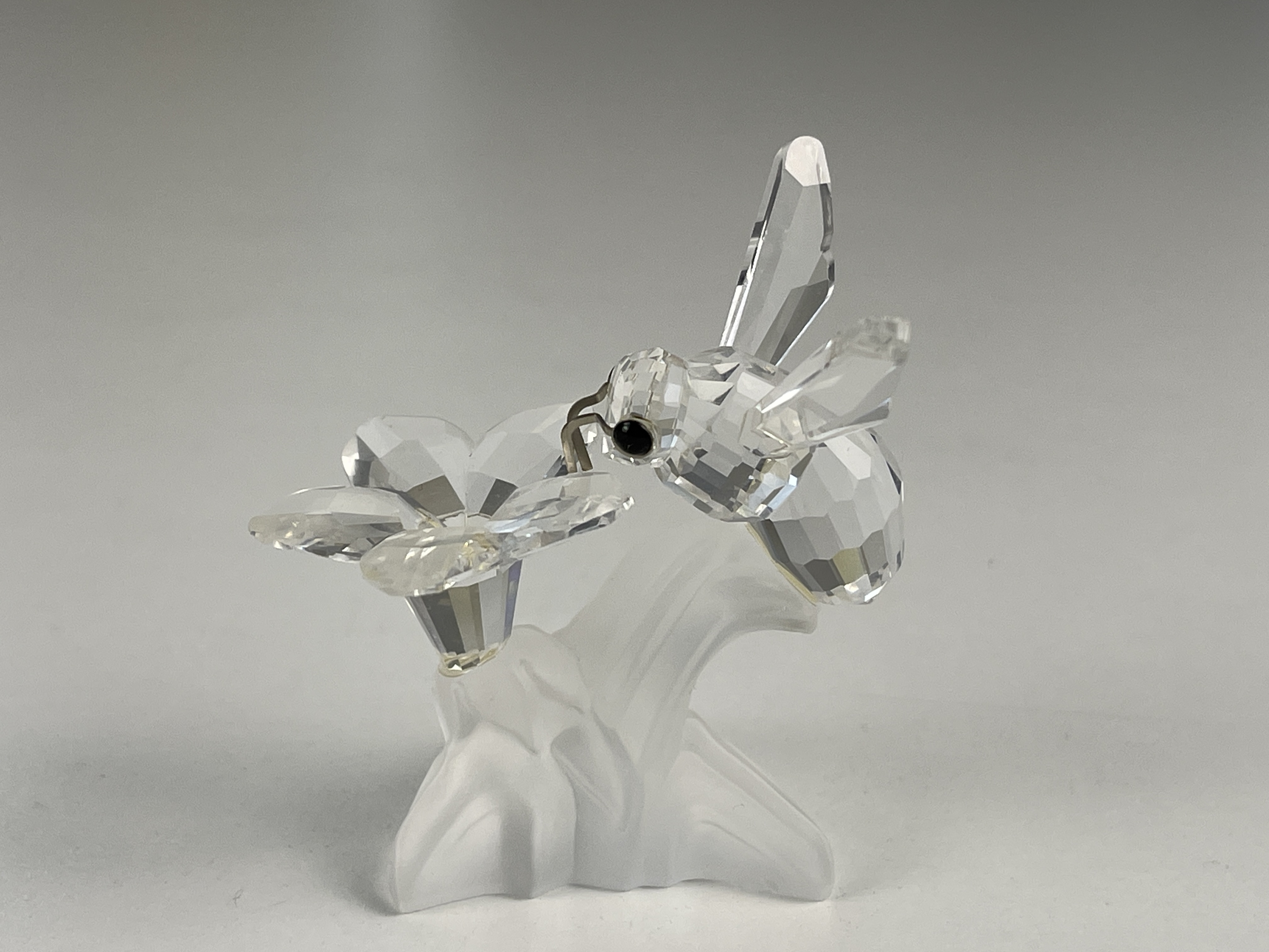 Swarovski Figur Kristall 166185 Biene an Blume 5,5 cm. Top Zustand 