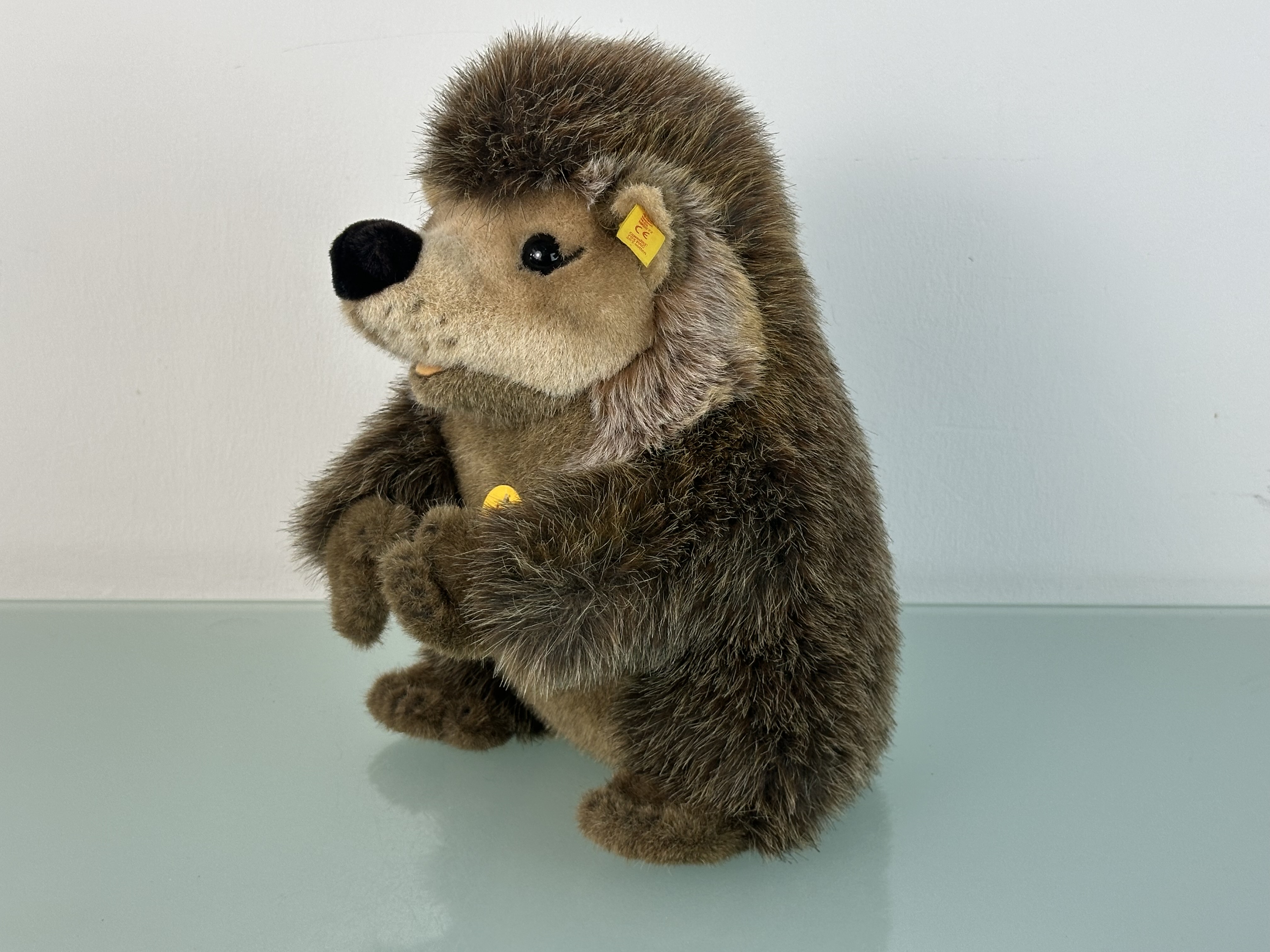 Steiff Tier 070754 Joggi Igel 32 cm. Top Zustand