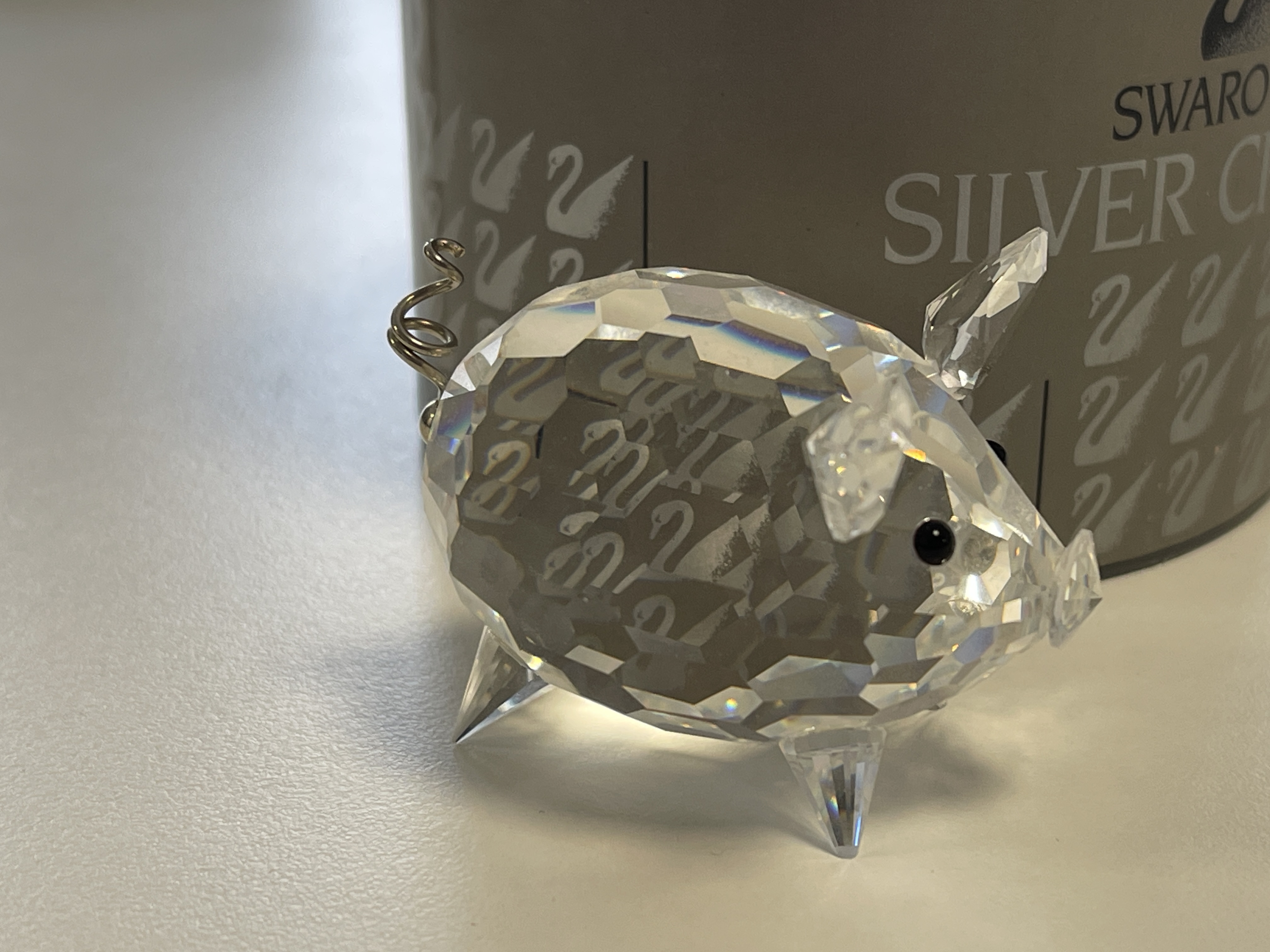 Swarovski Figur 010031 Schwein 6 cm. Ovp & Zertifikat. Top Zustand
