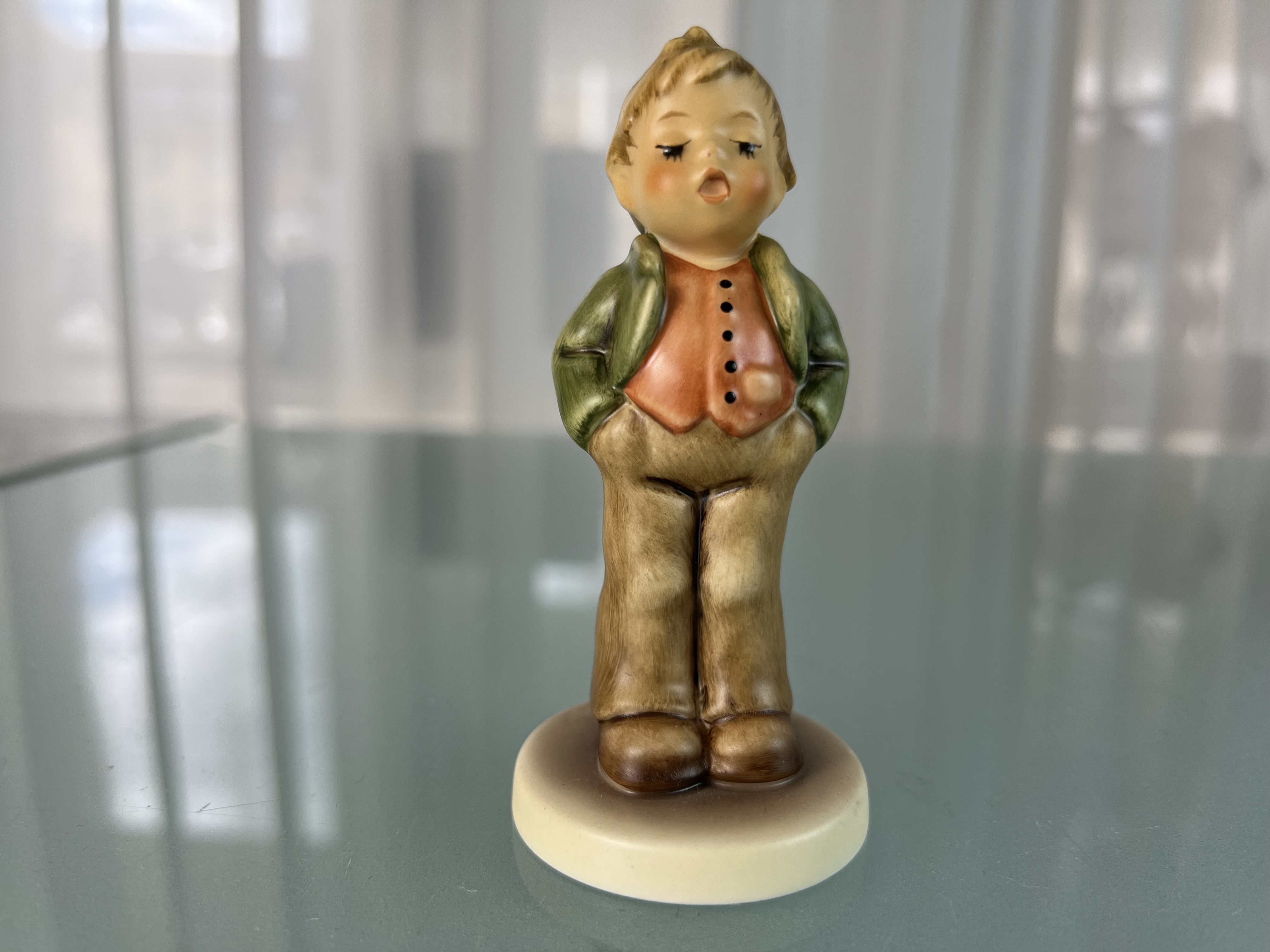  Hummel Figur 848 Erster Tenor 10 cm. 1 Wahl. Top Zustand