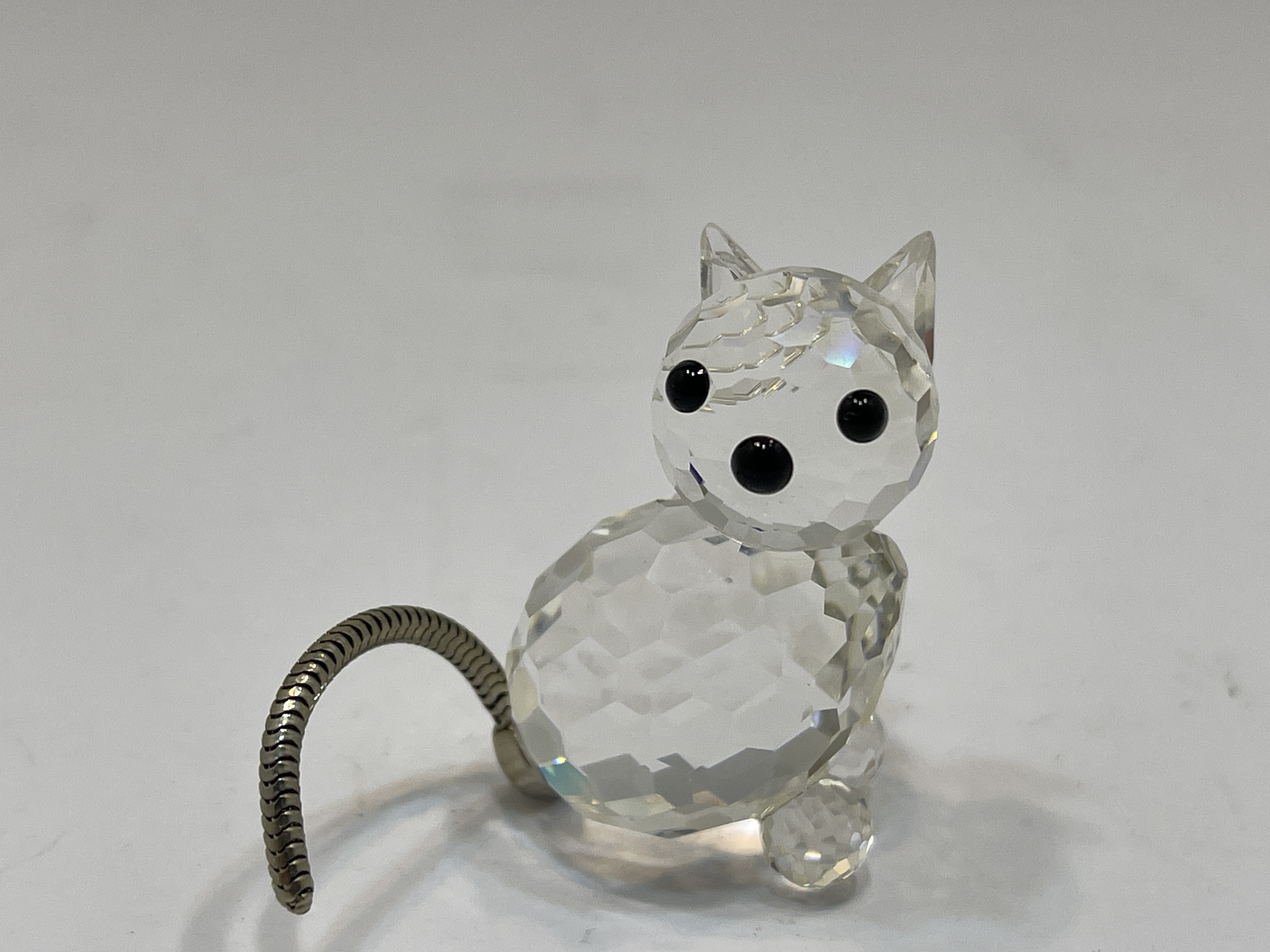 Swarovski Figur 010011 Katze 3,3 cm. Zustand siehe Fotos
