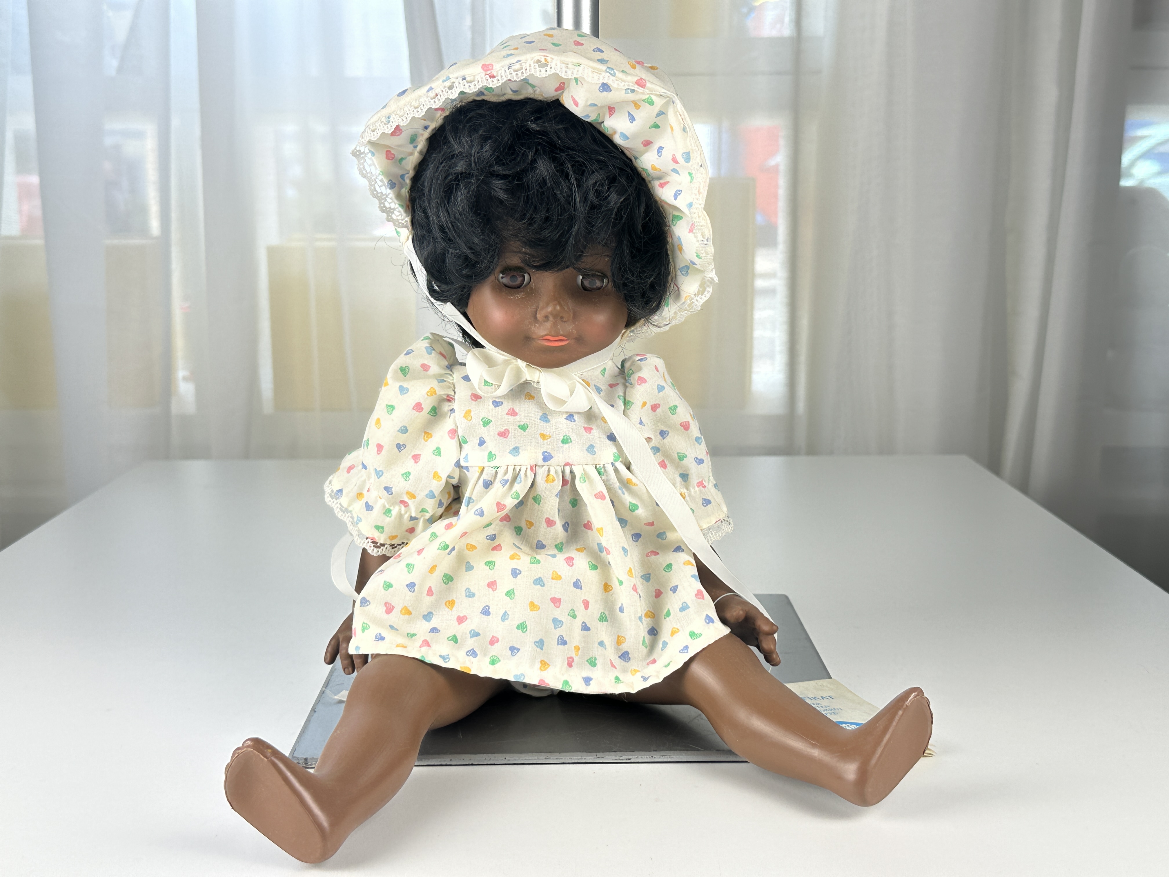 Schildkrötpuppe Puppe Vinyl 44 cm Zustand siehe Fotos