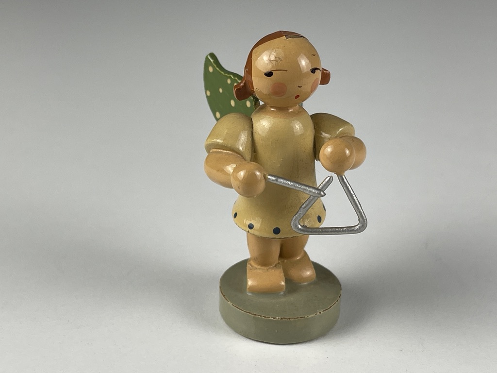 Erzgebirge Figur Engel 4,5 cm. Zustand  siehe Fotos 