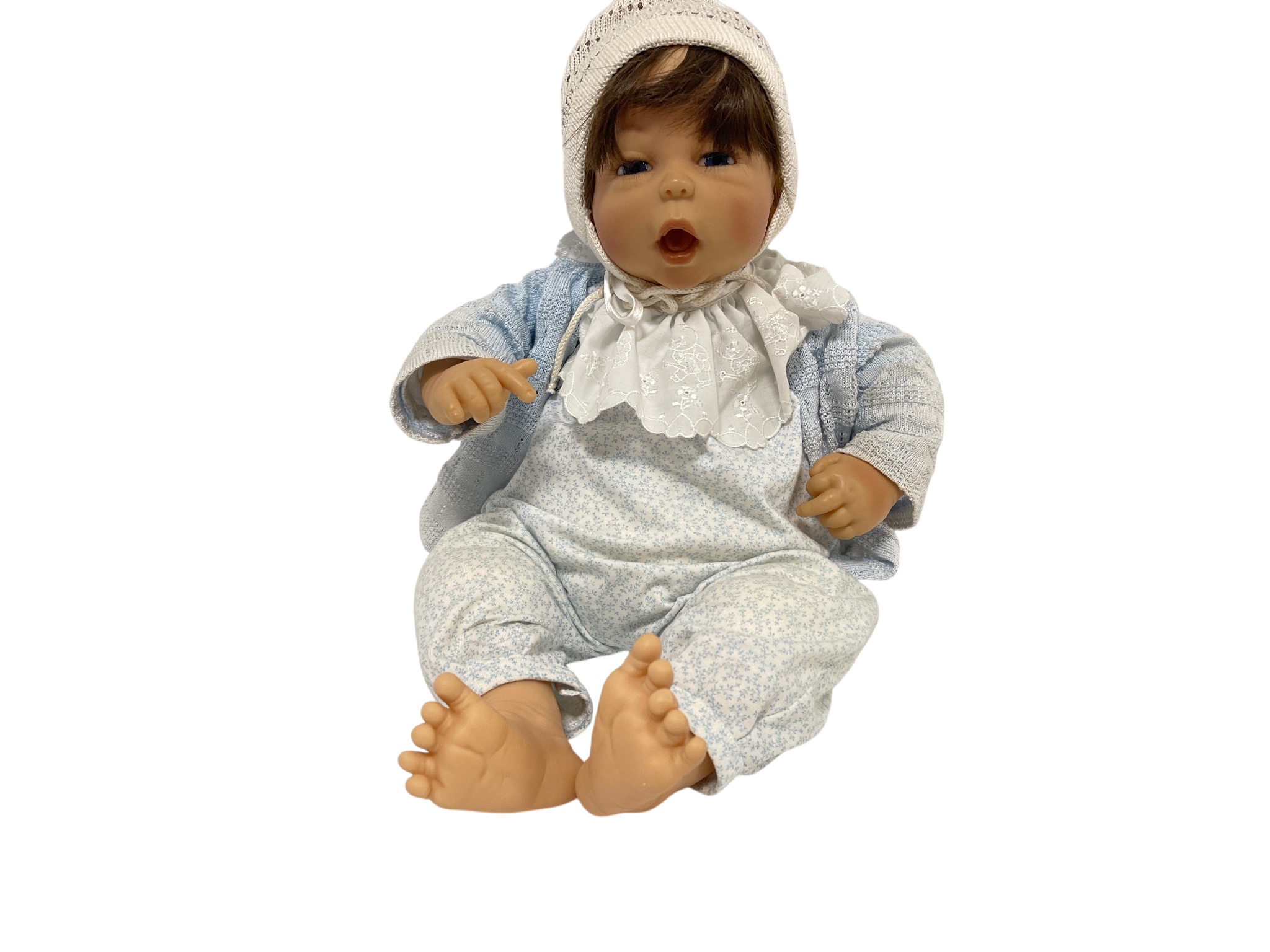 Künstlerpuppe Sammler Rolanda Heimer Vinyl Puppe 46 cm. Top Zustand    