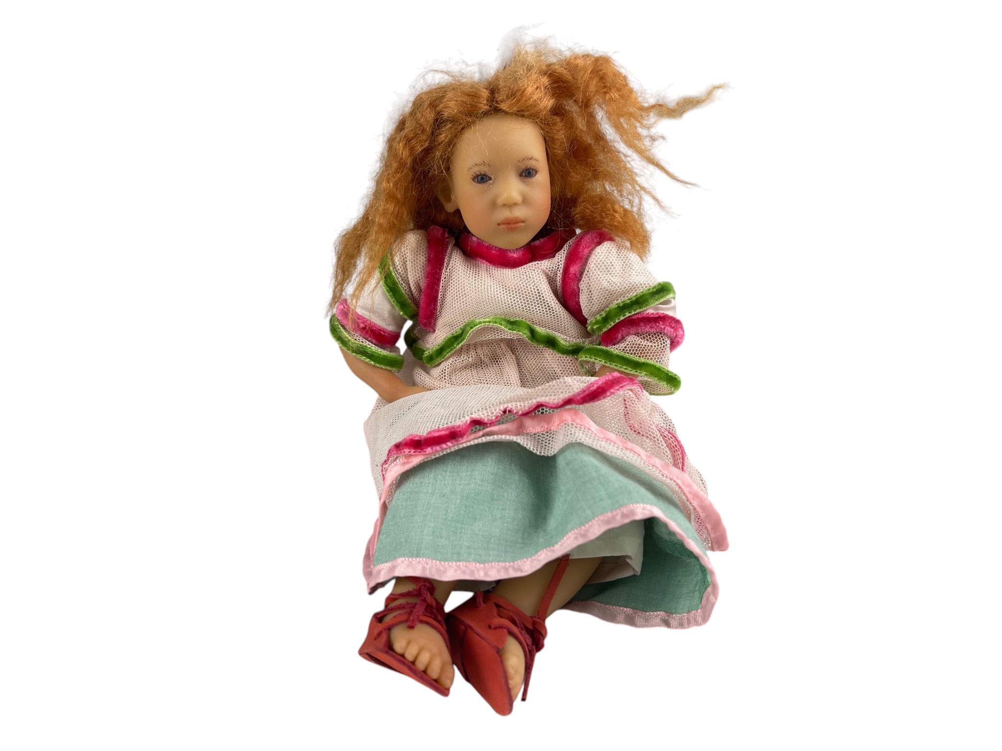 Annette Himstedt Puppe Club Mini Mirte 26 cm.  Zustand siehe Fotos