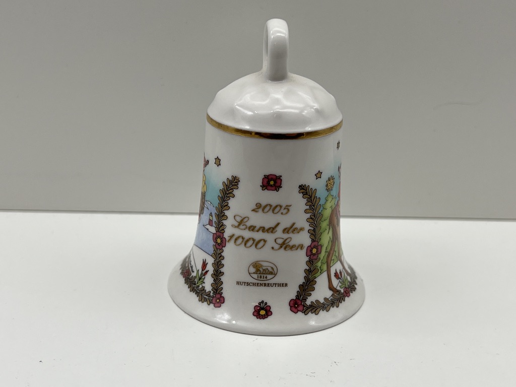  Hutschenreuther 2005. Weihnachtsglocke 7 cm. Top Zustand.     