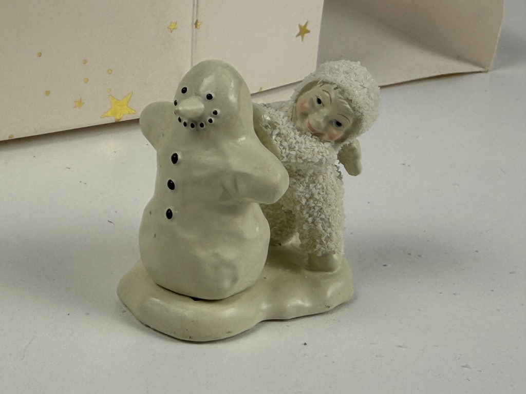 Goebel Figur Snowbabies 3,5 cm. 1 Wahl unbenutzt mit Ovp Top Zustand 