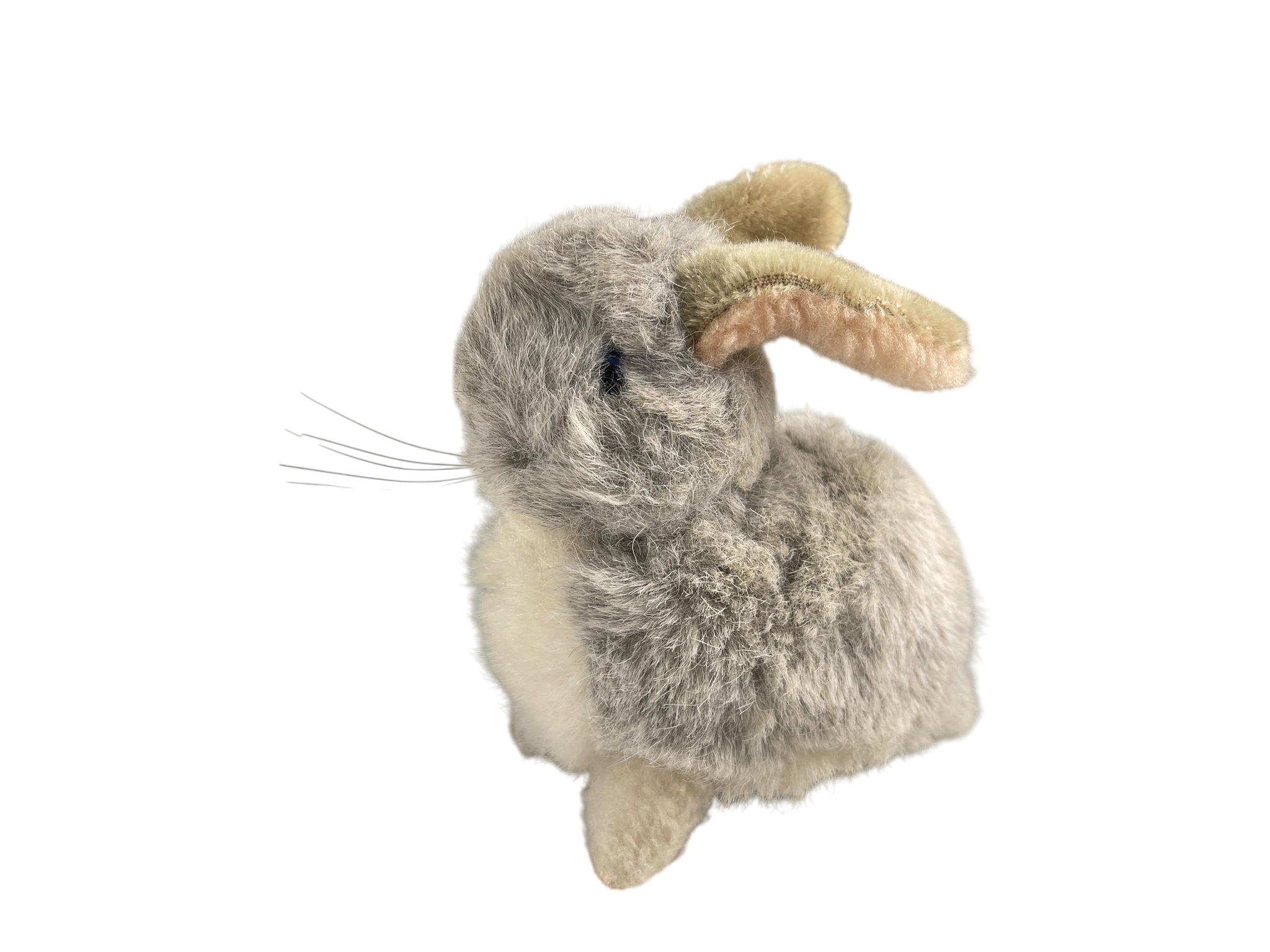 Künstler Stofftier Hase 12 cm. - Top Zustand.   