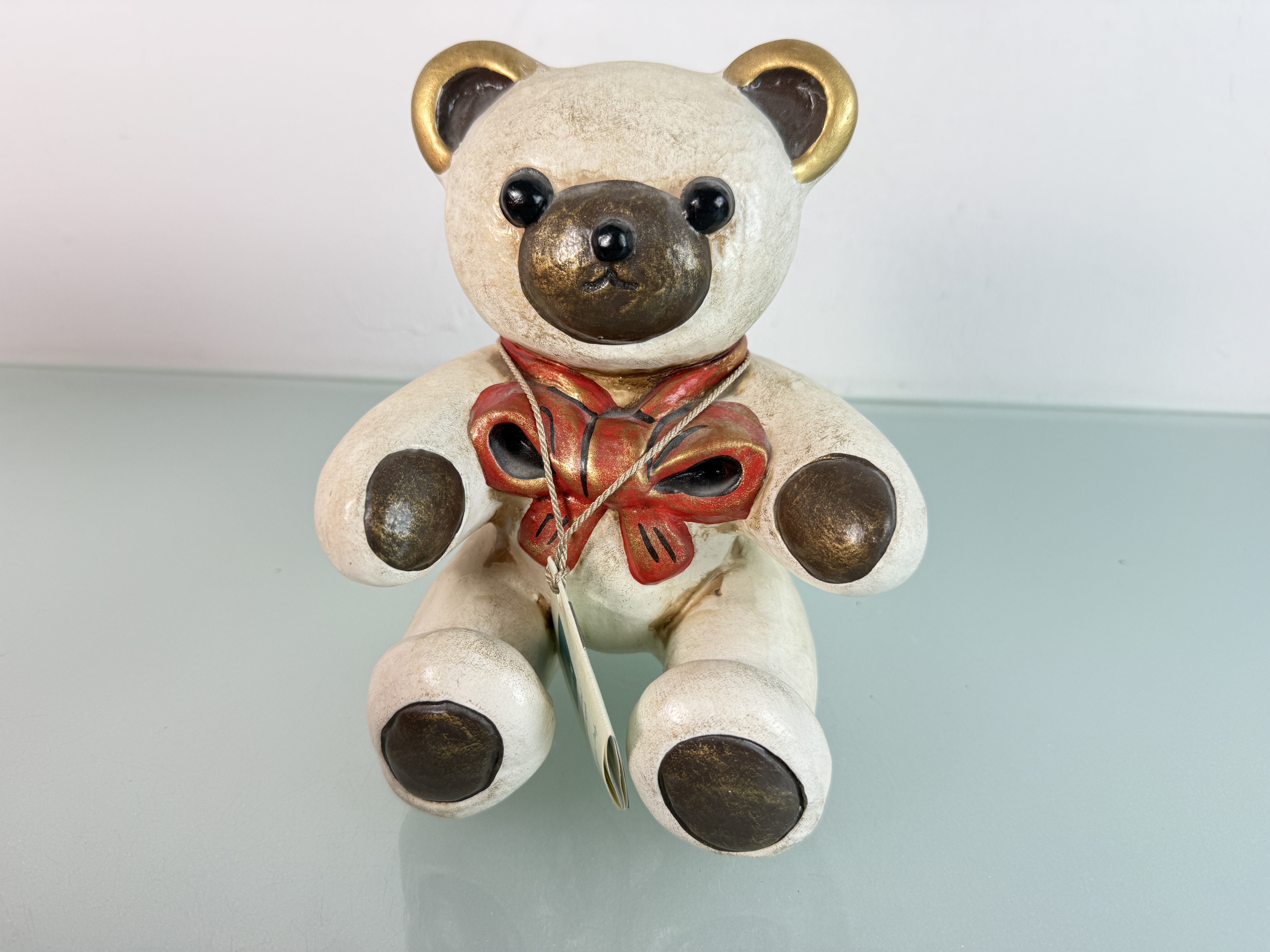 Thun Figur Teddy Keramik Sammler Figur 19cm 1 Wahl Top Zustand. 