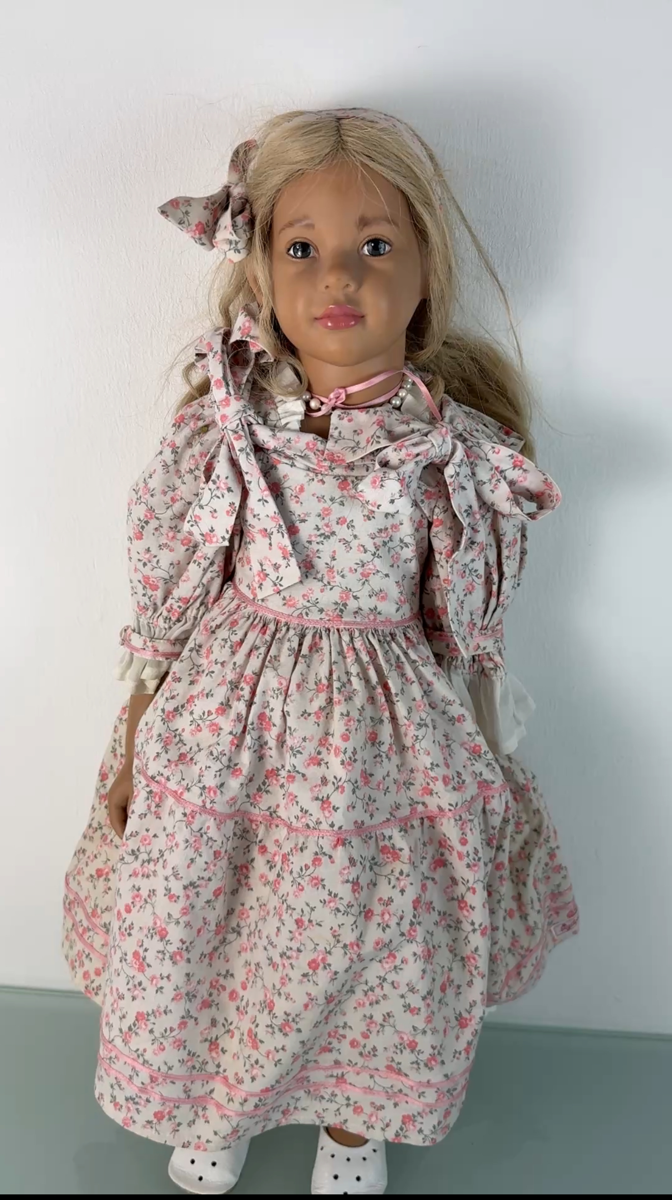 Sigikid Ilse Wippler Vinyl Künstlerpuppe Puppe 68 cm. Top Zustand   