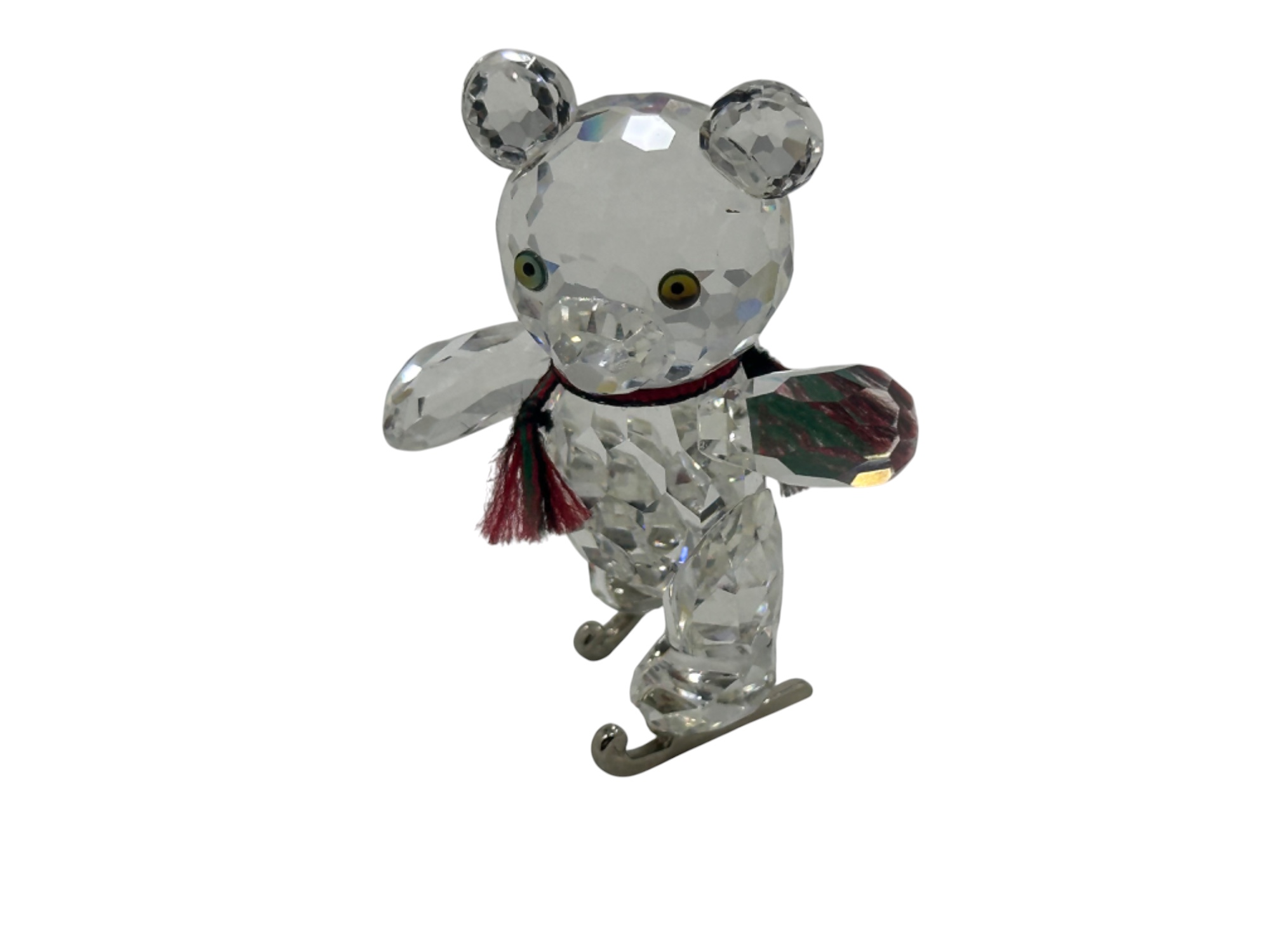 Swarovski Figur 193001 Kris Bär auf Schlittschuhe 5 cm. Top Zustand 