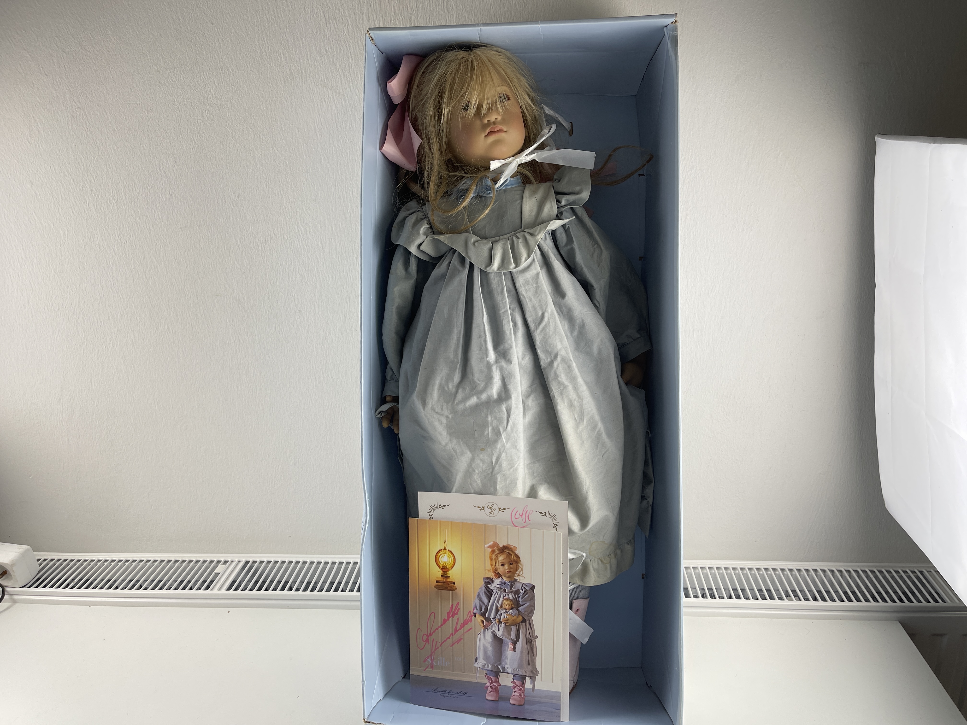 Annette Himstedt Puppe Skille 75 cm. Top Zustand  