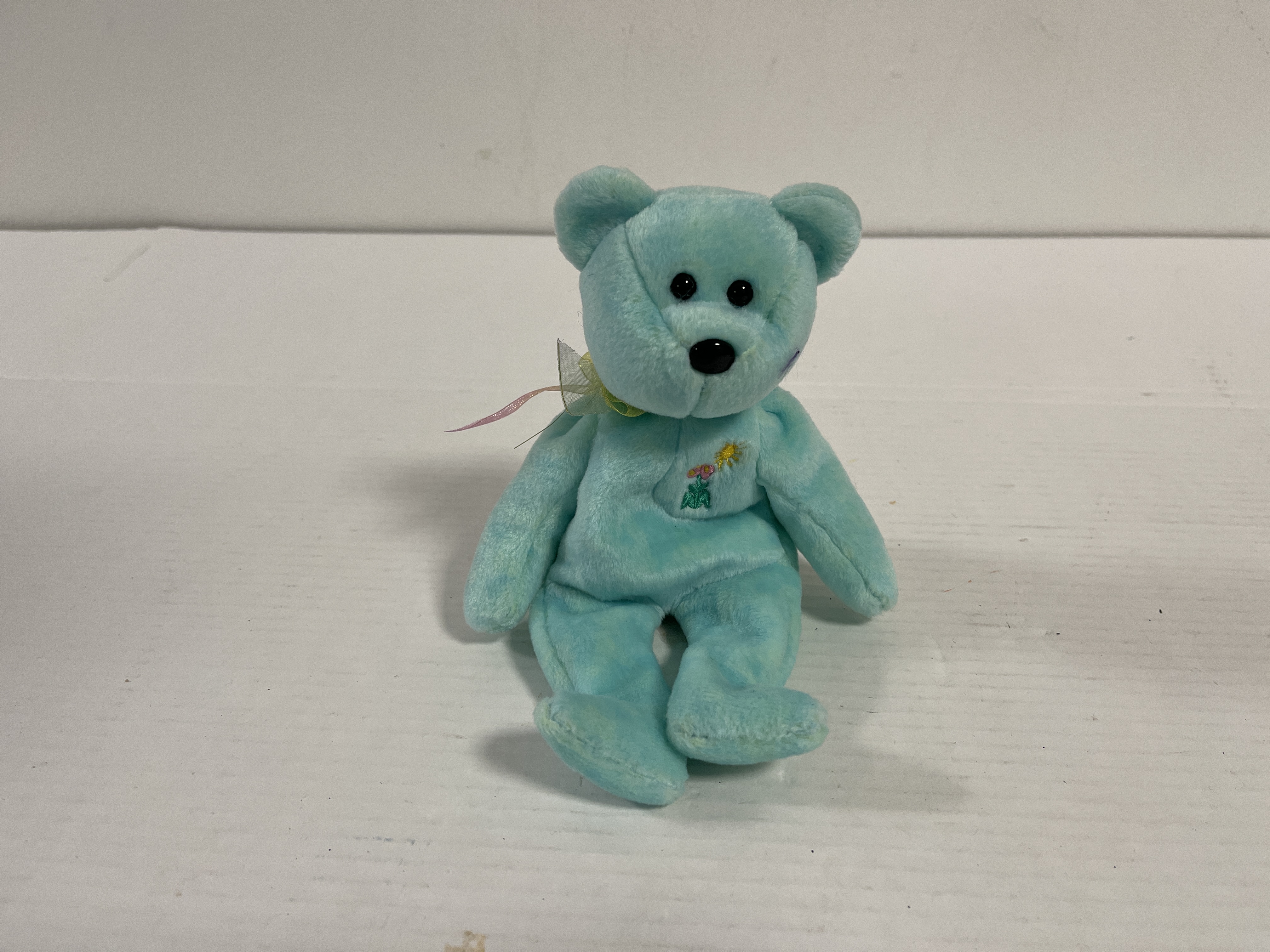 Sammler Stofftier Beanie Babies - Teddybär - 20 cm. Top Zustand
